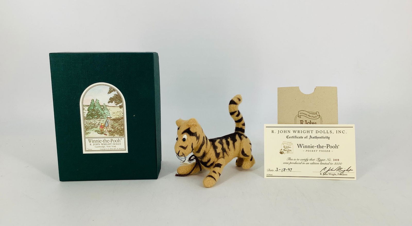 Winnie-the-Pooh "Pocket Tigger" by R. John Wright. 3 (1 of 2)