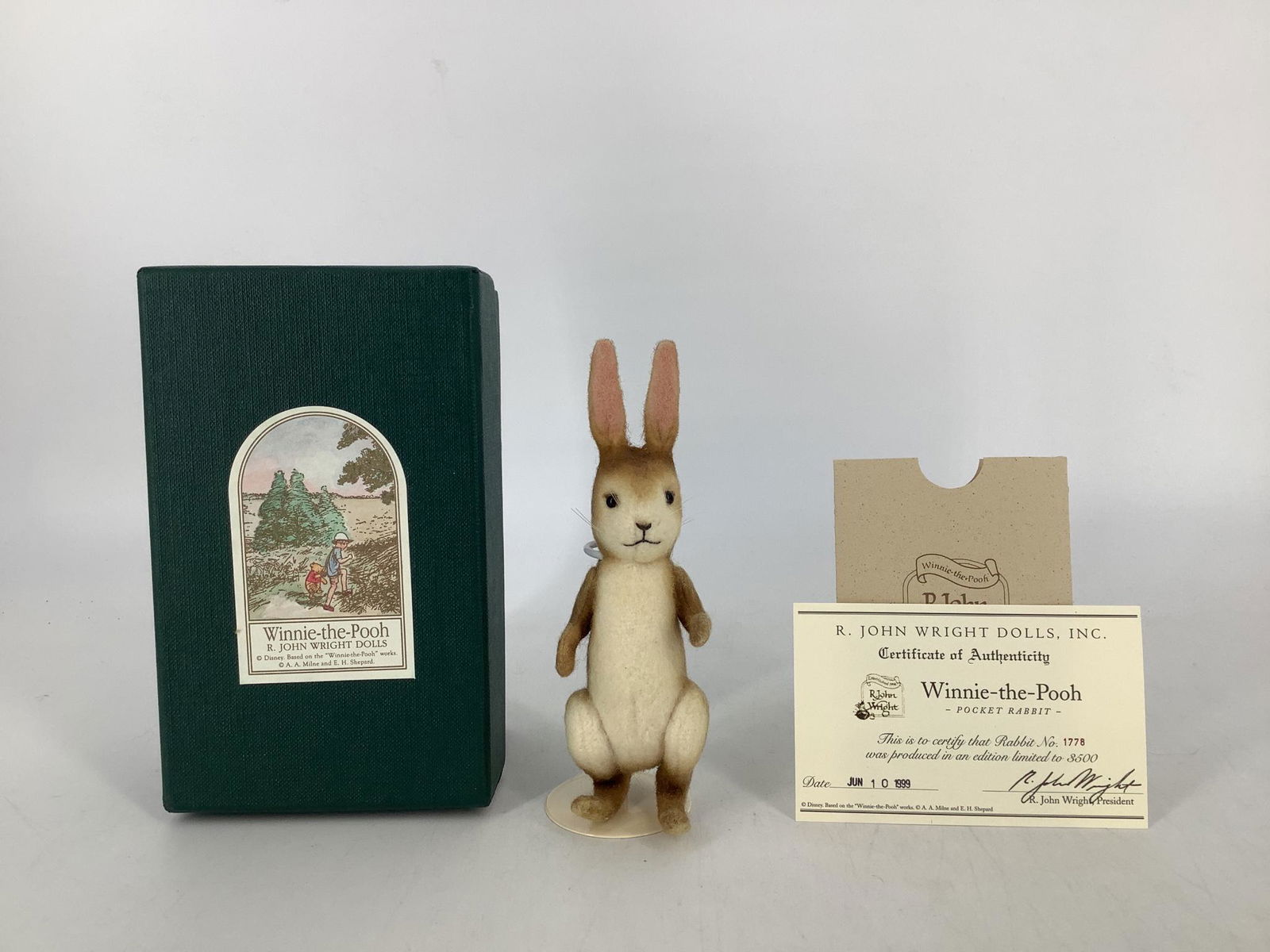 Winnie-the-Pooh "Pocket Rabbit" by R. John Wright. 5 (1 of 2)
