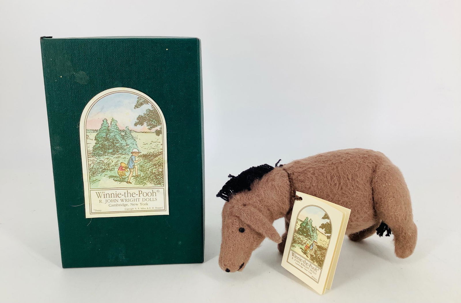 Winnie-the-Pooh "Pocket Eeyore" by R. John Wright. 6" (1 of 2)