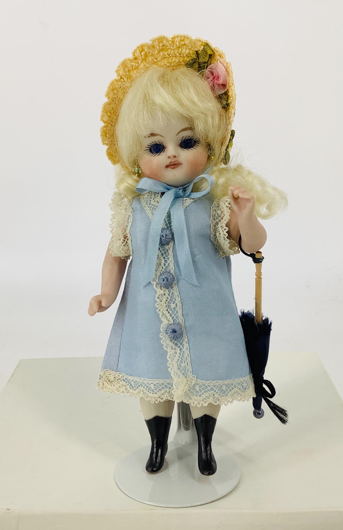 Reproduction all-bisque Kestner Wrestler. Maker (1 of 1)