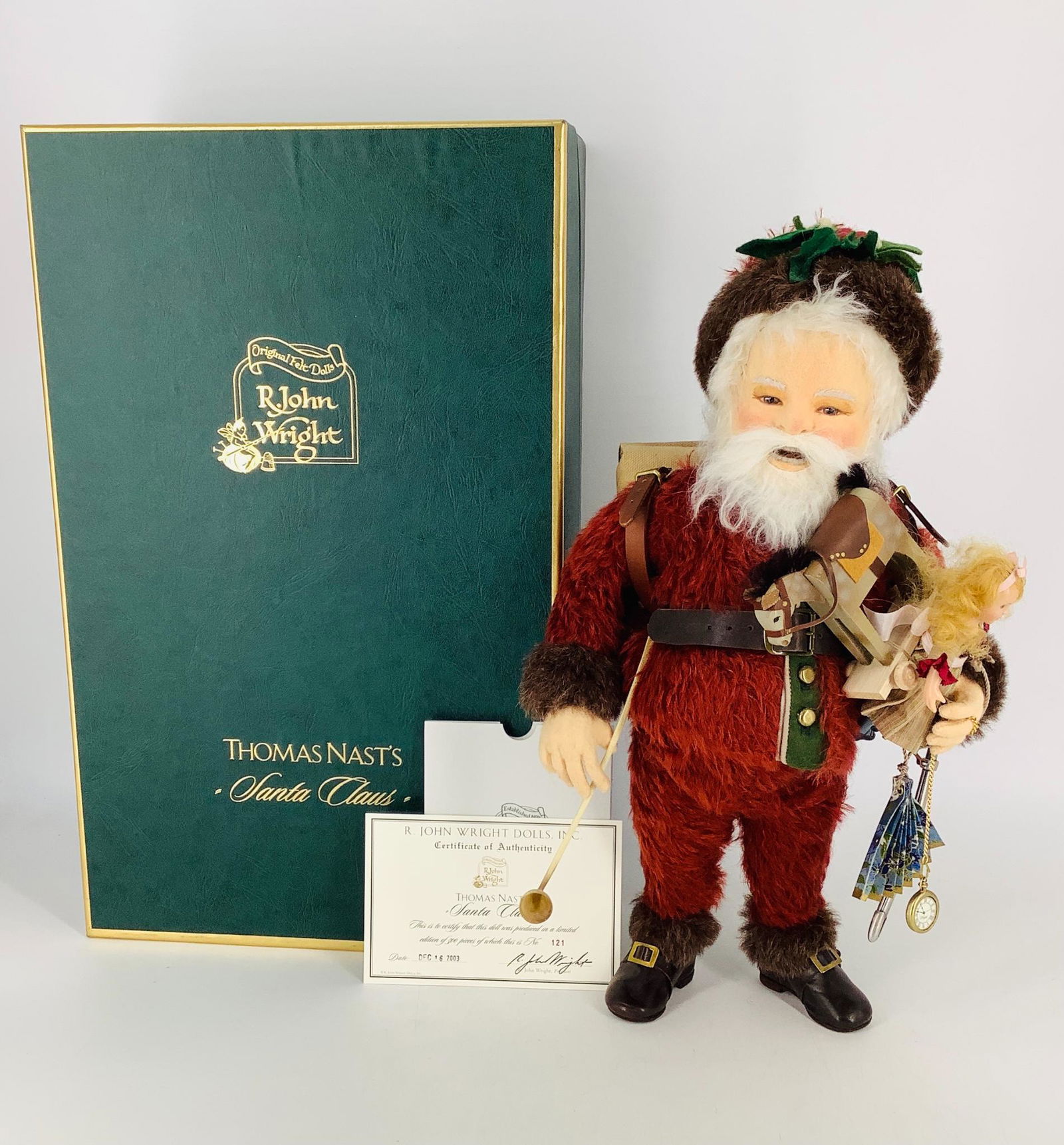 Thomas Nast's "Santa Claus" by R. John Wright. Based on (1 of 2)