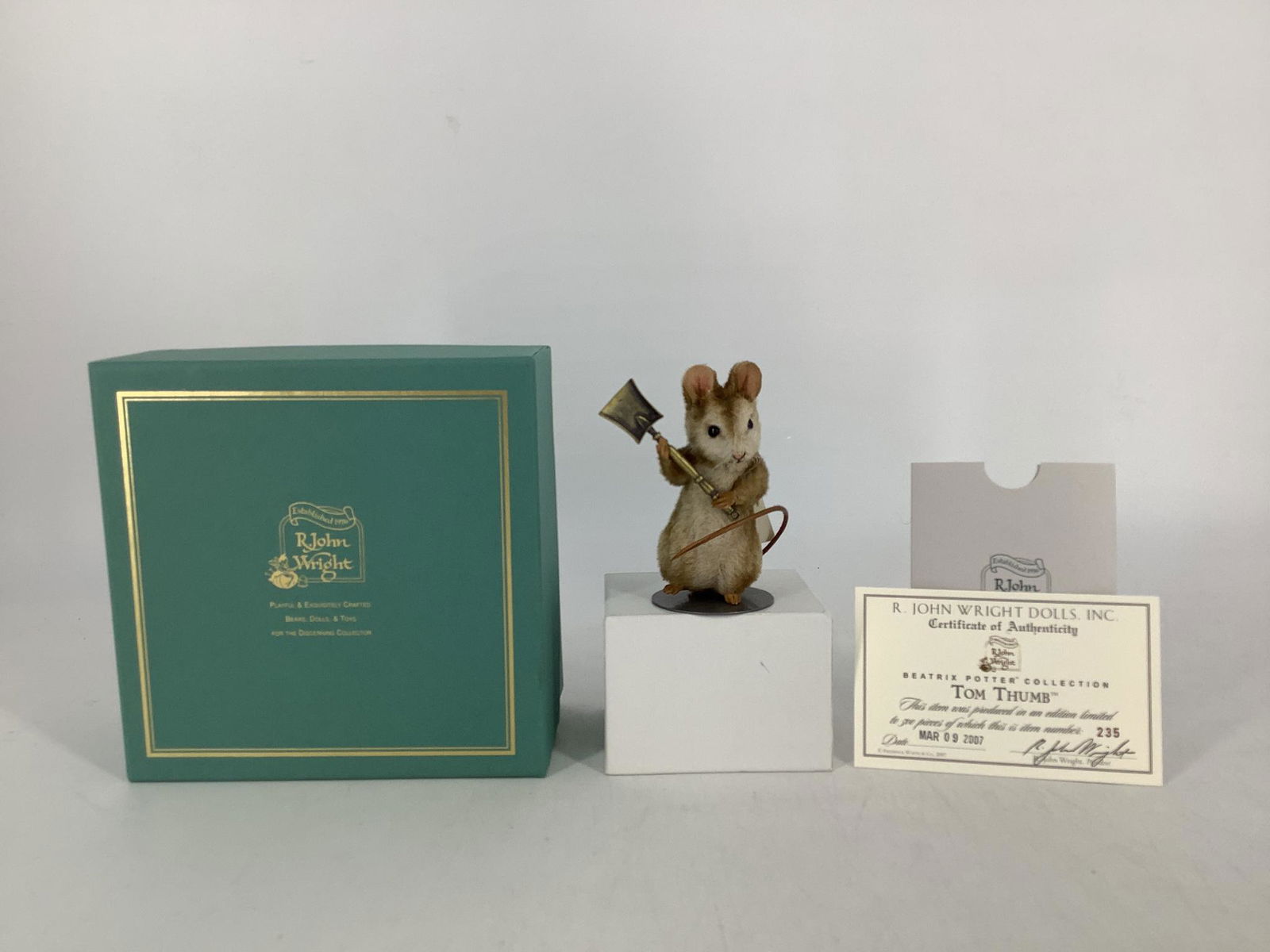 "Tom Thumb" by R. John Wright. From the Beatrix Potter (1 of 2)