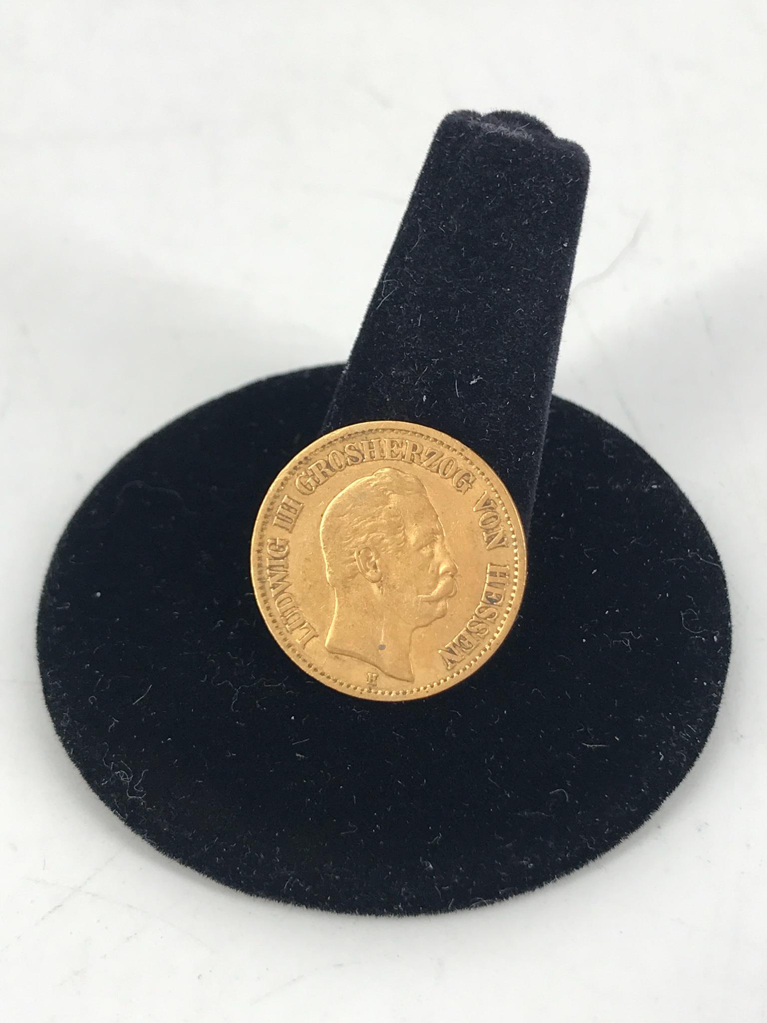 10 Mark German Gold Coin - Ludwig III (1 of 5)