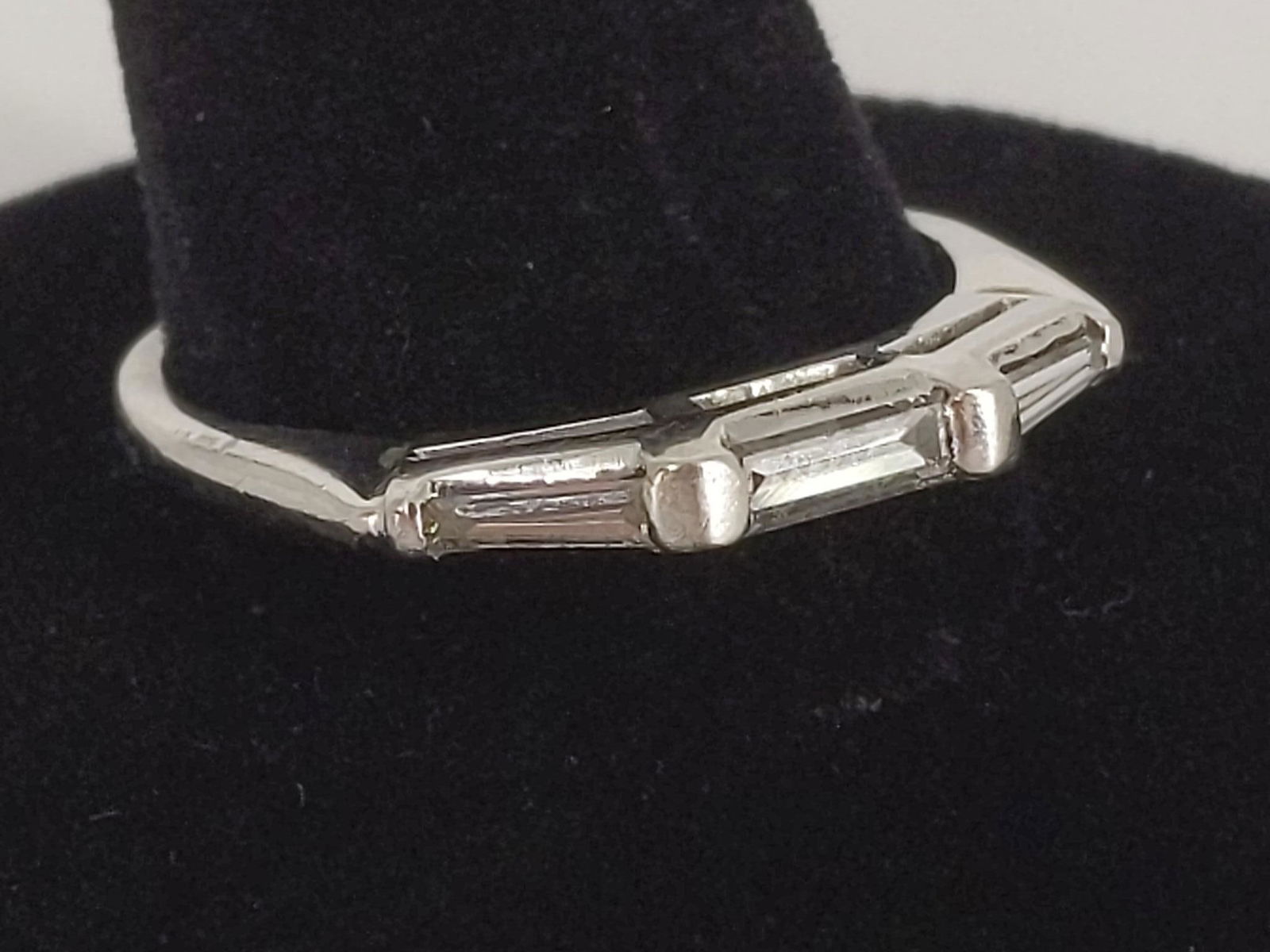 Platinum & Diamond Wedding Band (1 of 4)