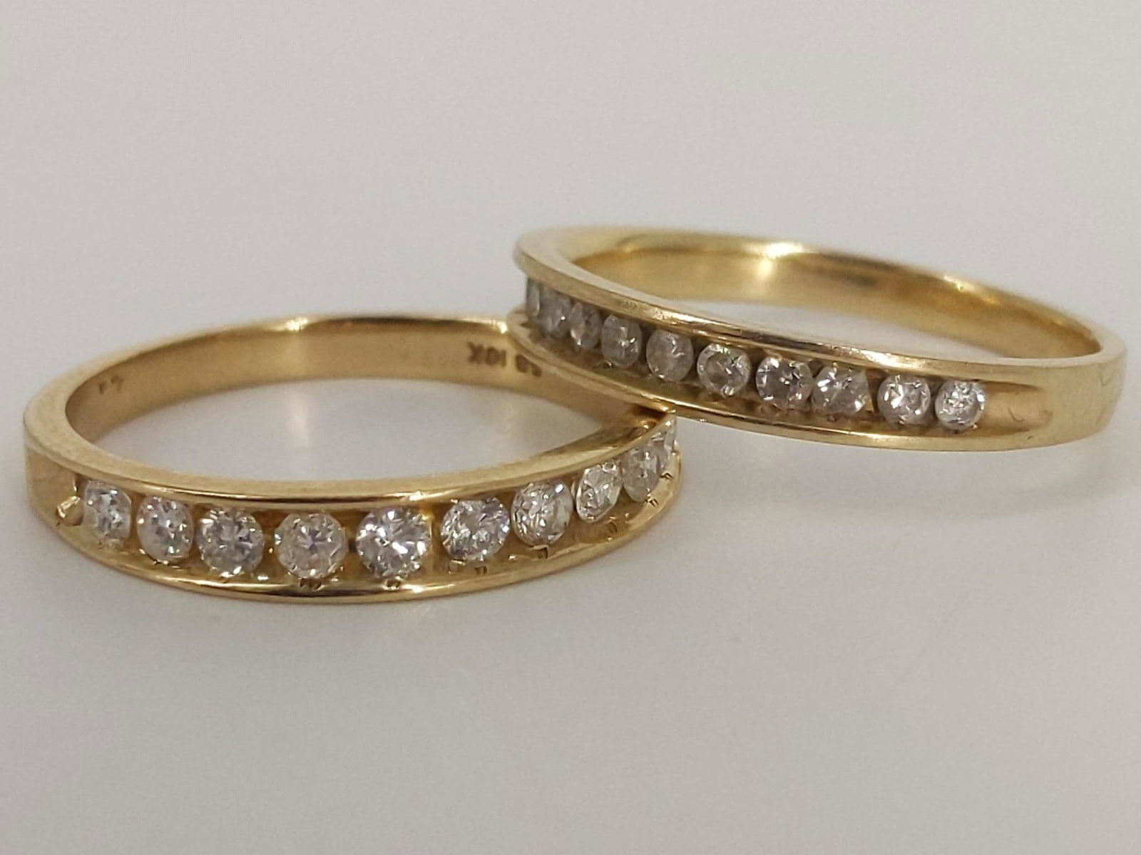 Two Gold and Diamond Rings (1 of 10)