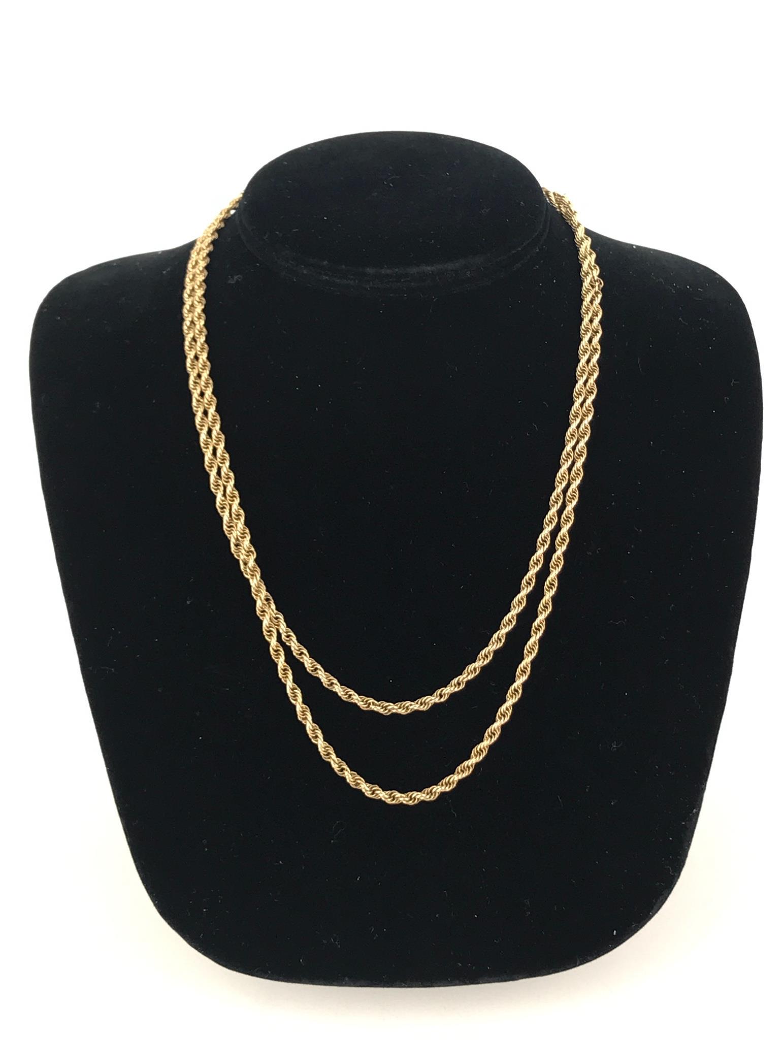 Gold Necklace (1 of 6)