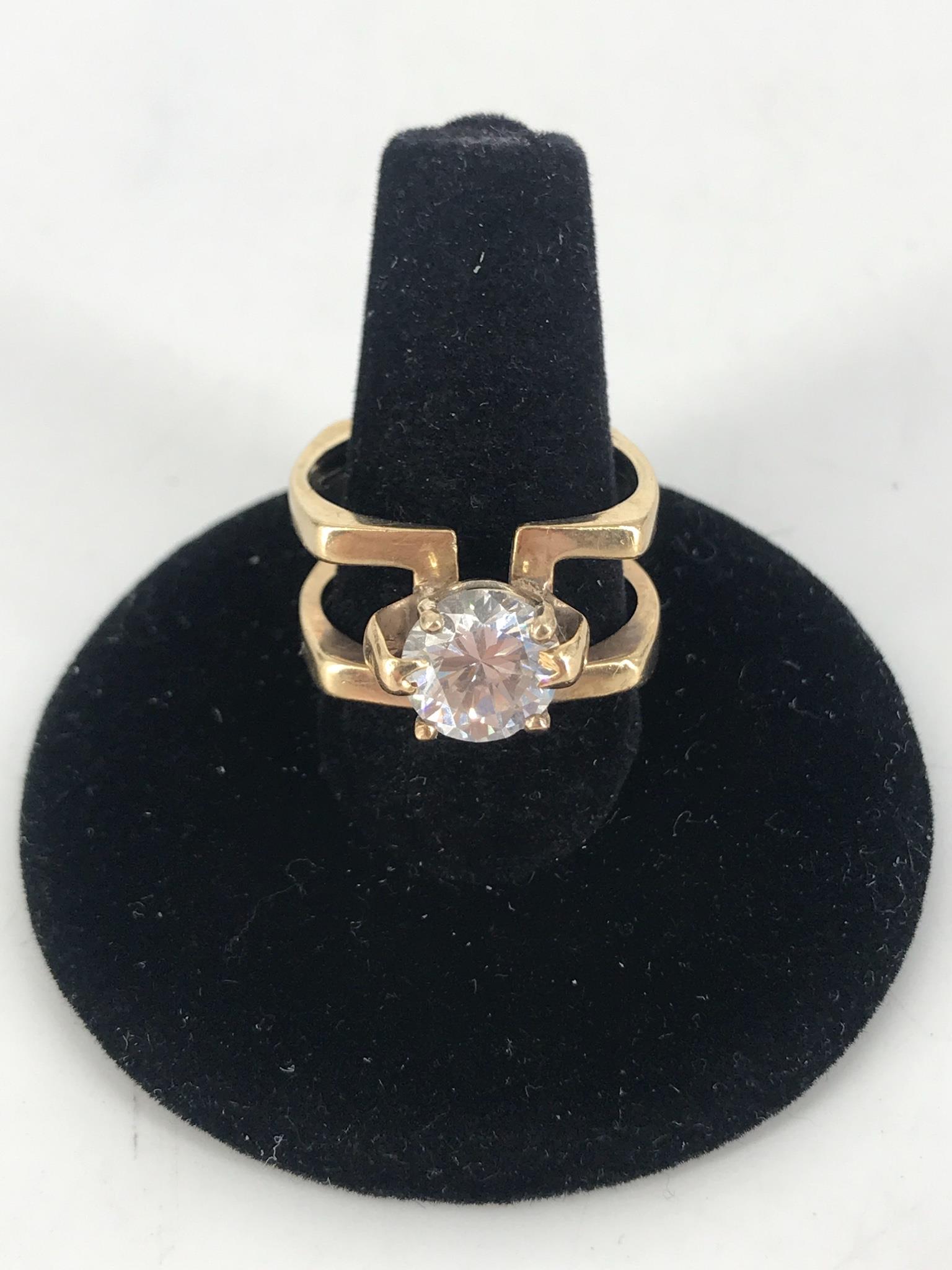 10kt Yellow Gold Fashion Ring (1 of 4)
