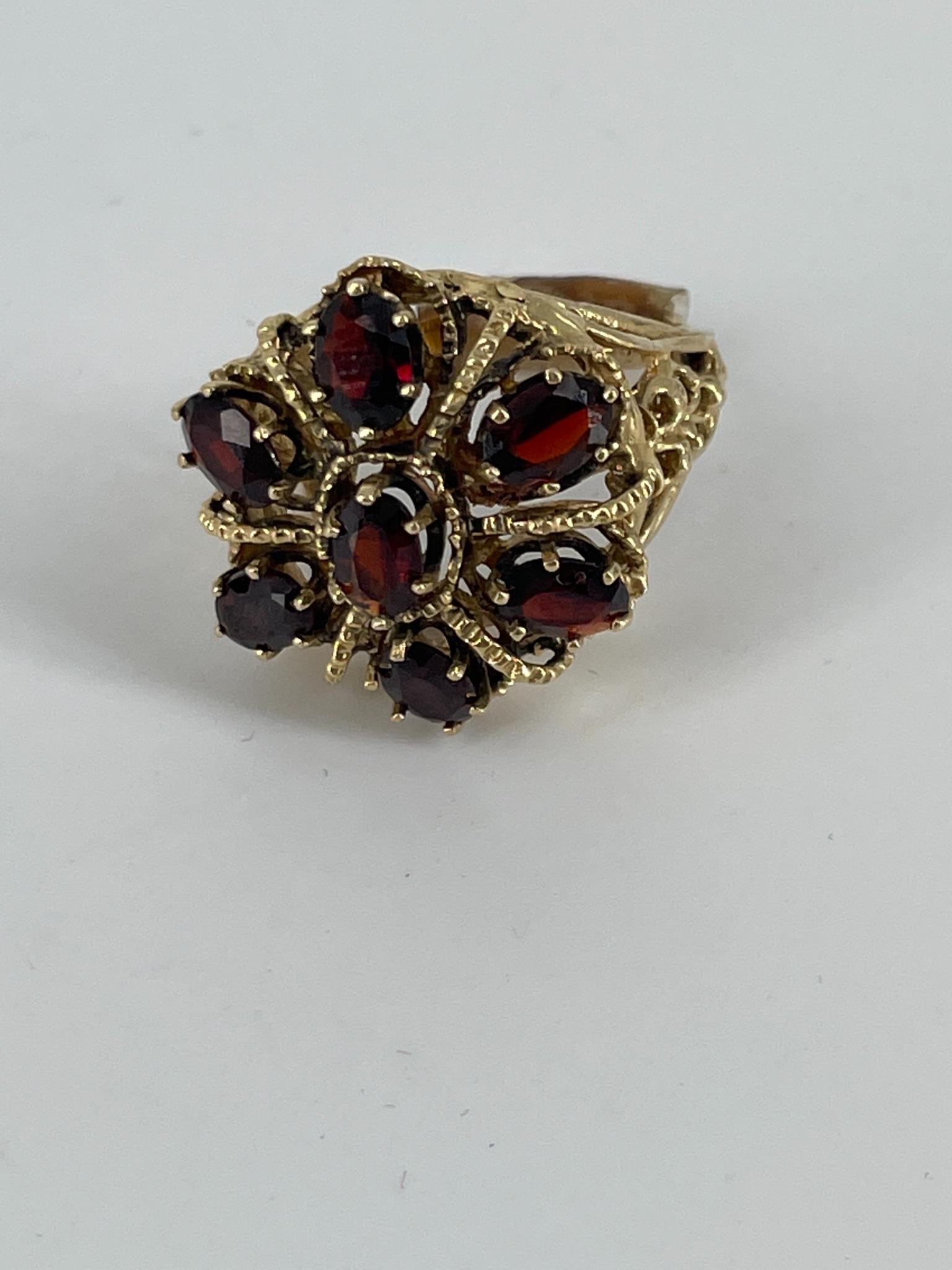 14kt Gold and Gemstone Ring (1 of 2)