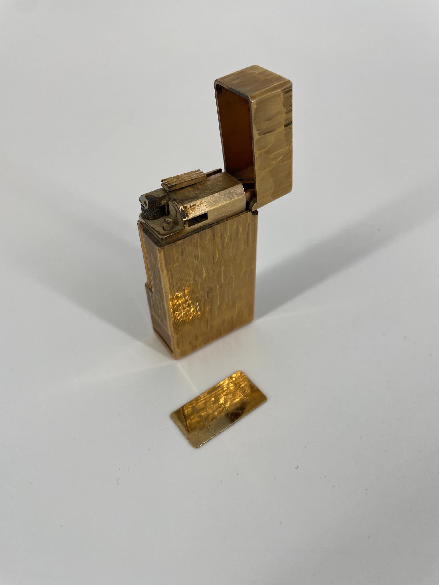 Vintage Flaminaire Vinci Gold Plated Lighter