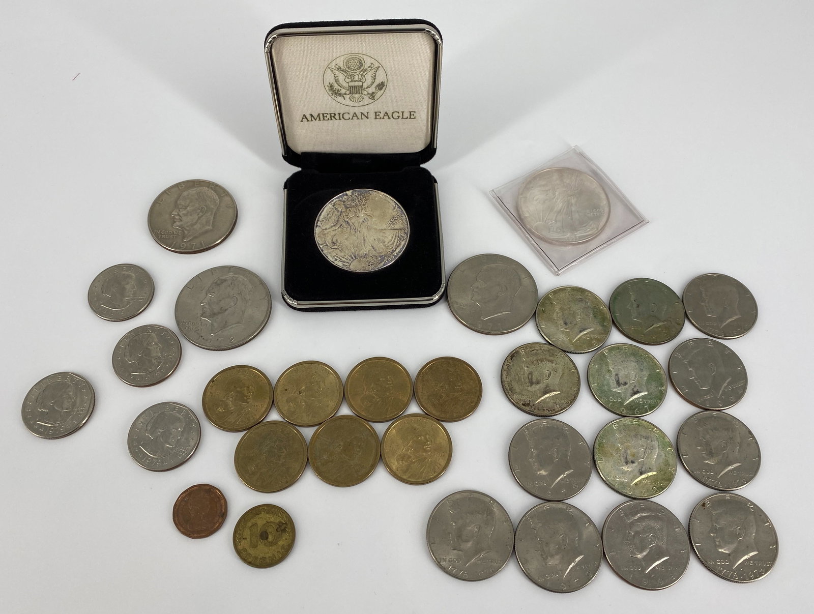 American Eagle in Box (1994), 15 Dollar Coins, 13 Half (1 of 8)