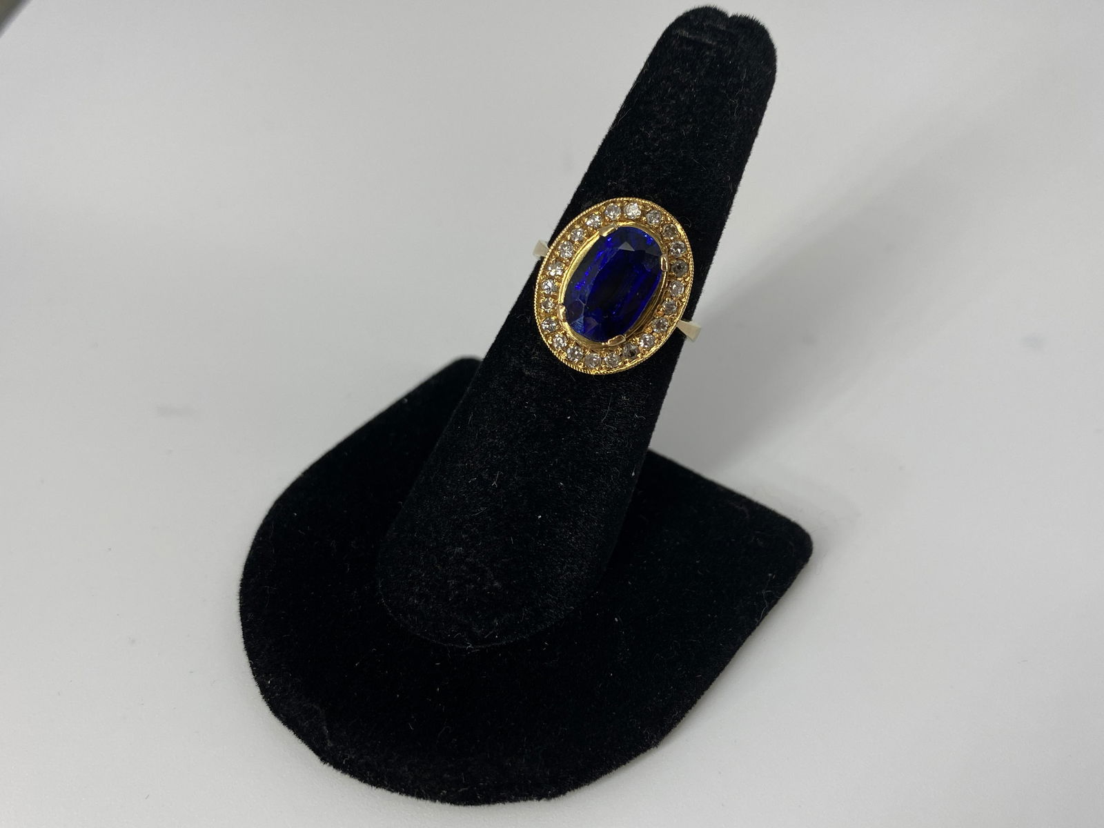 14kt Yellow Gold Diamond & Gemstone Ring (1 of 9)