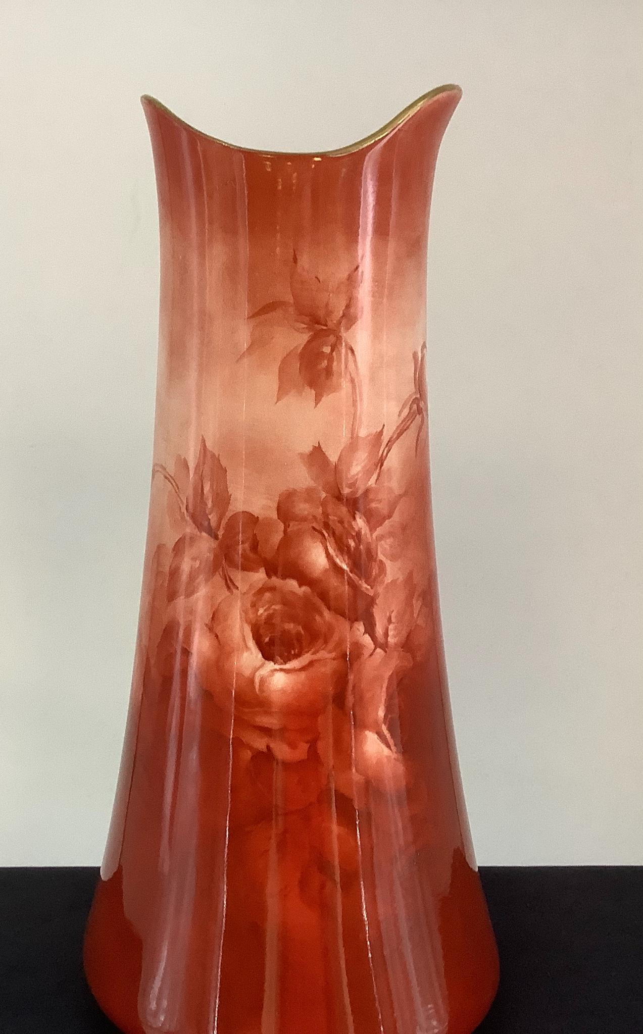 Willets Belleck 12.5Ã® Vase. (1 of 2)