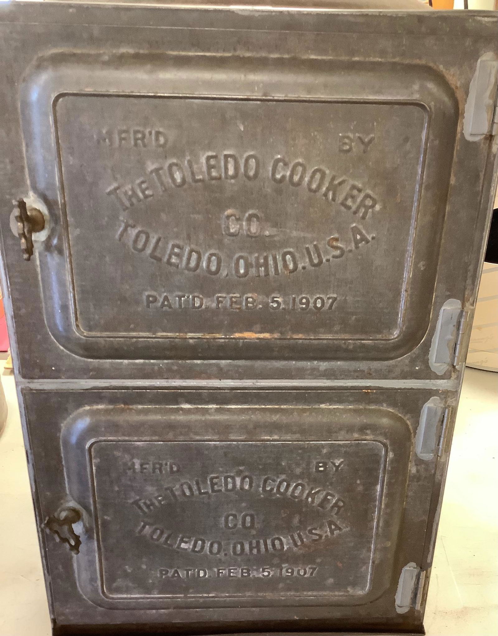 The Toledo Cooker. 12” x 22” high. Conserve: The Toledo Cooker. 12” x 22” high. Conserve Steamer.