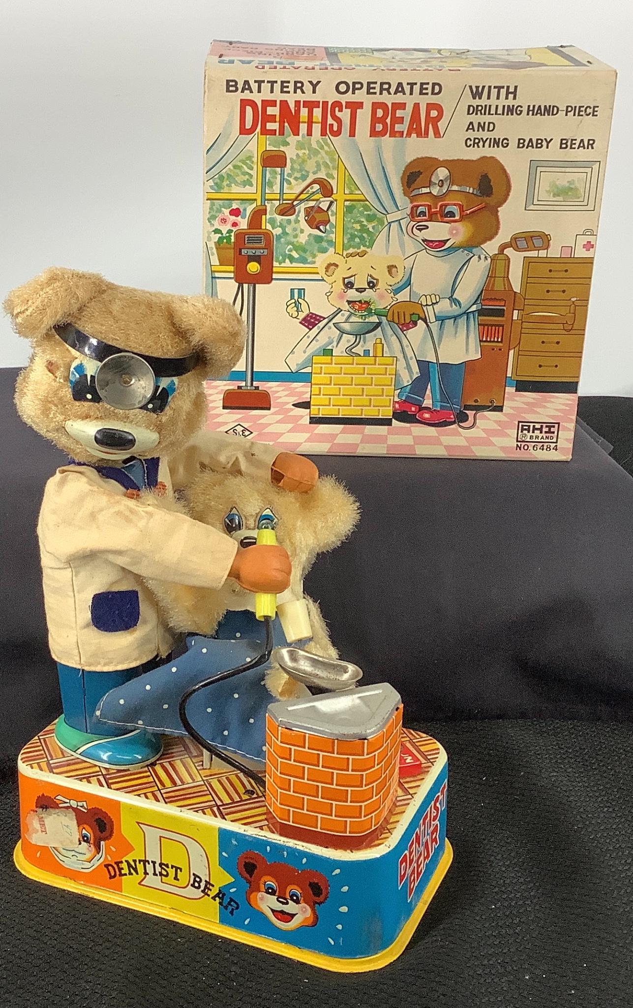 Vintage Battery Operated Dentist Bear Toy doesn’t (1 of 1)