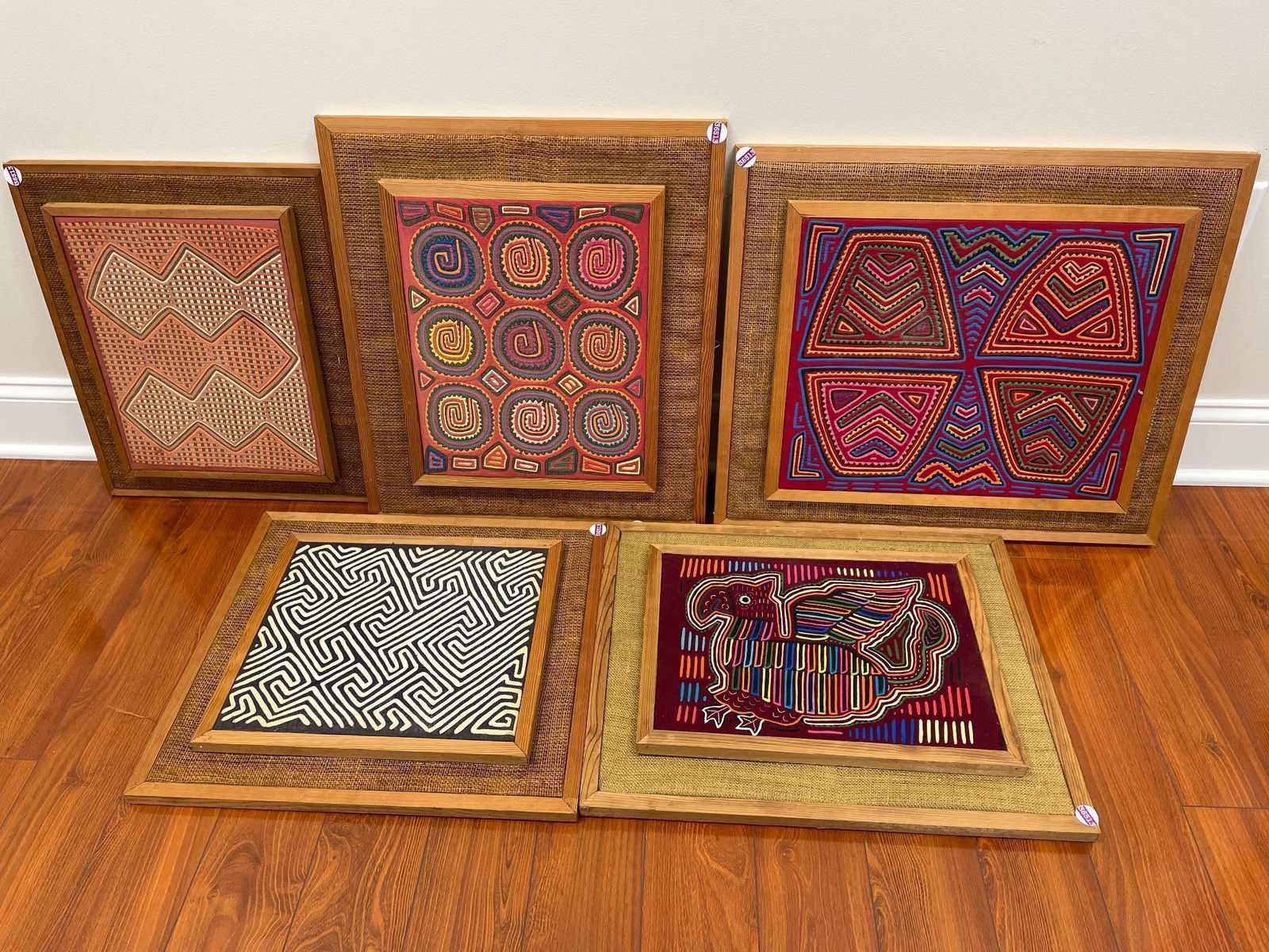 Collection of 5 “ molas”. These are (1 of 1)