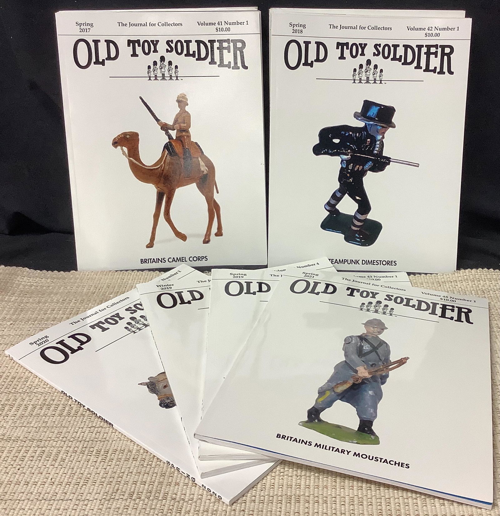 Lot of (18) old toy soldiers books (1 of 2)