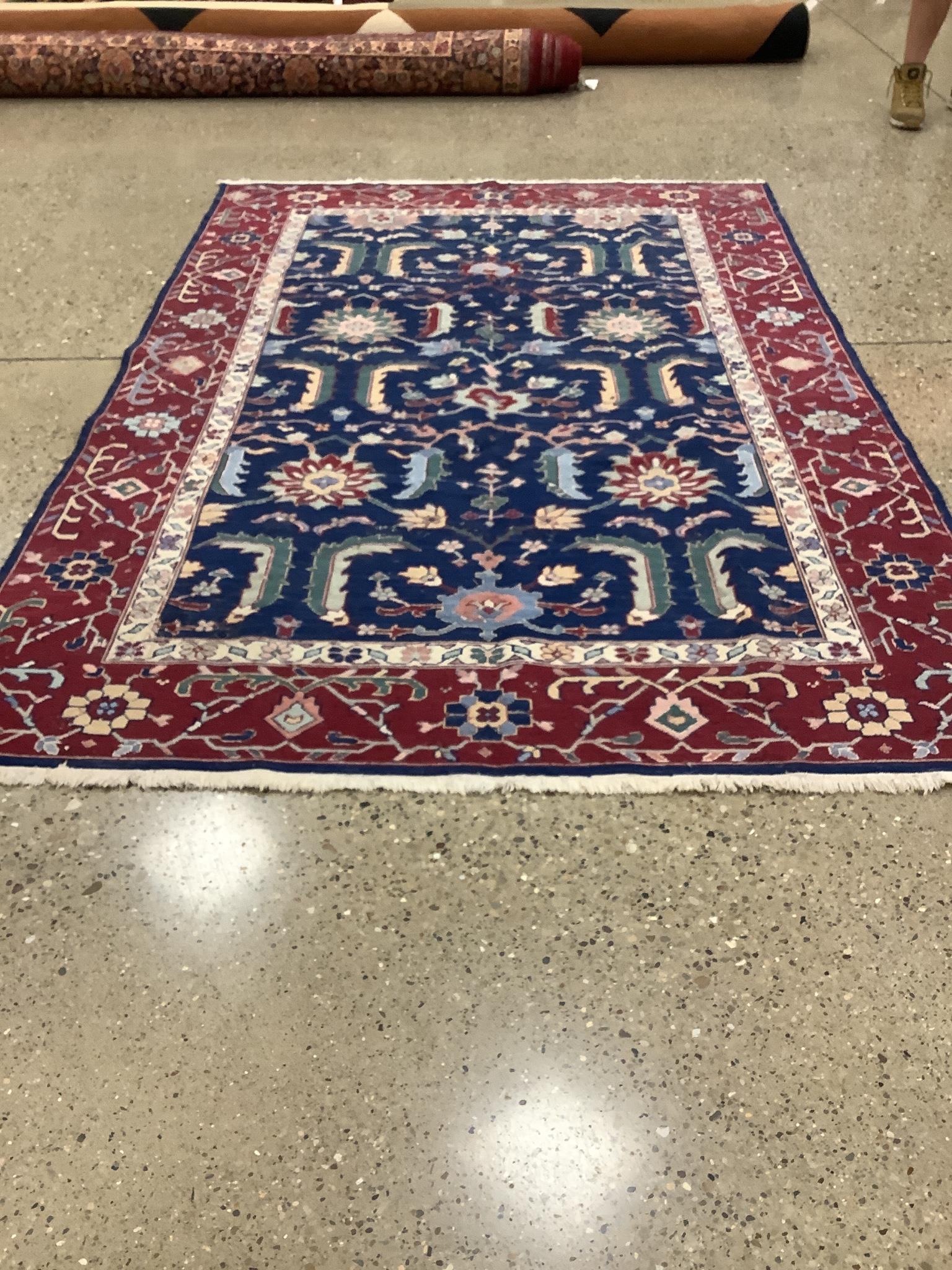 Sino Caucasian Kazak Rug, circa 1920's, 5.1' x 9'. (1 of 2)