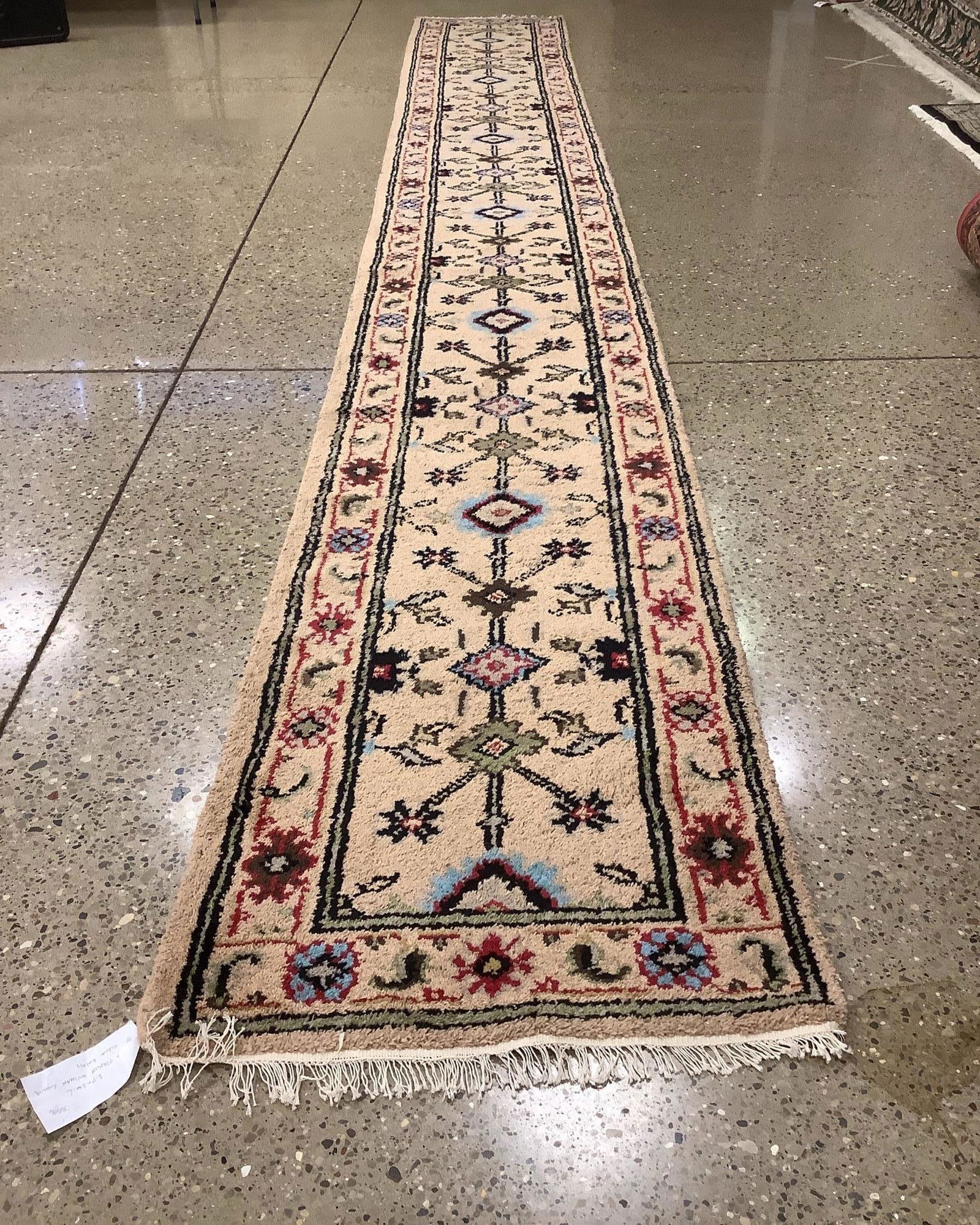 Oriental runner. 2’7” x 20’6” (1 of 2)