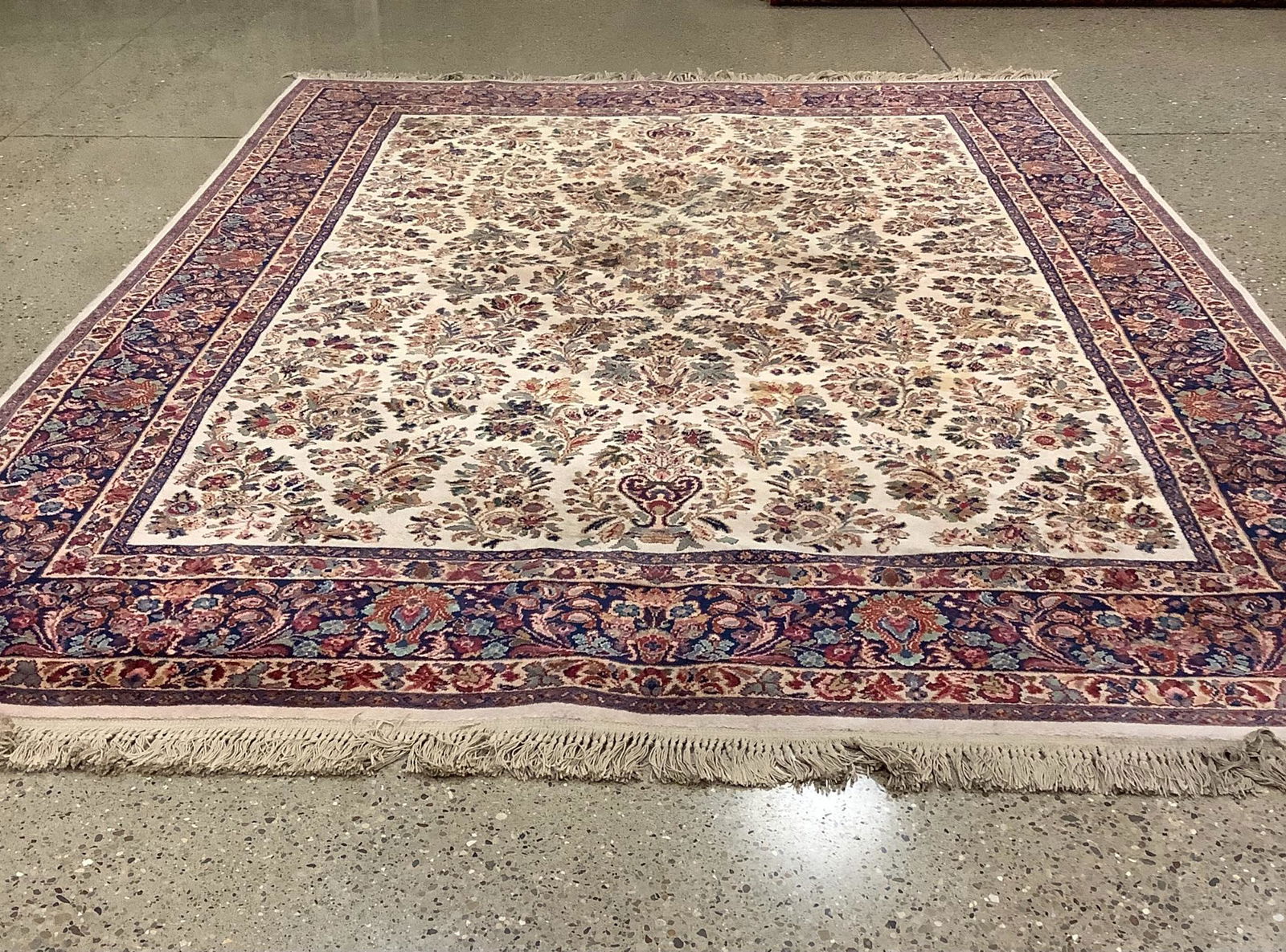 Karastan Sarouk rug, circa 2000's, 8.8' x 12'. (1 of 2)