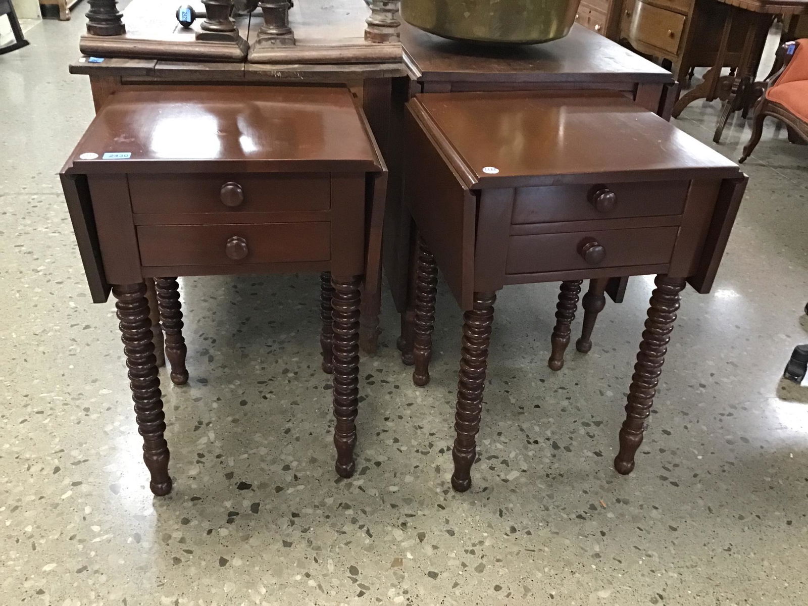 Pr two drawer stands (1 of 1)