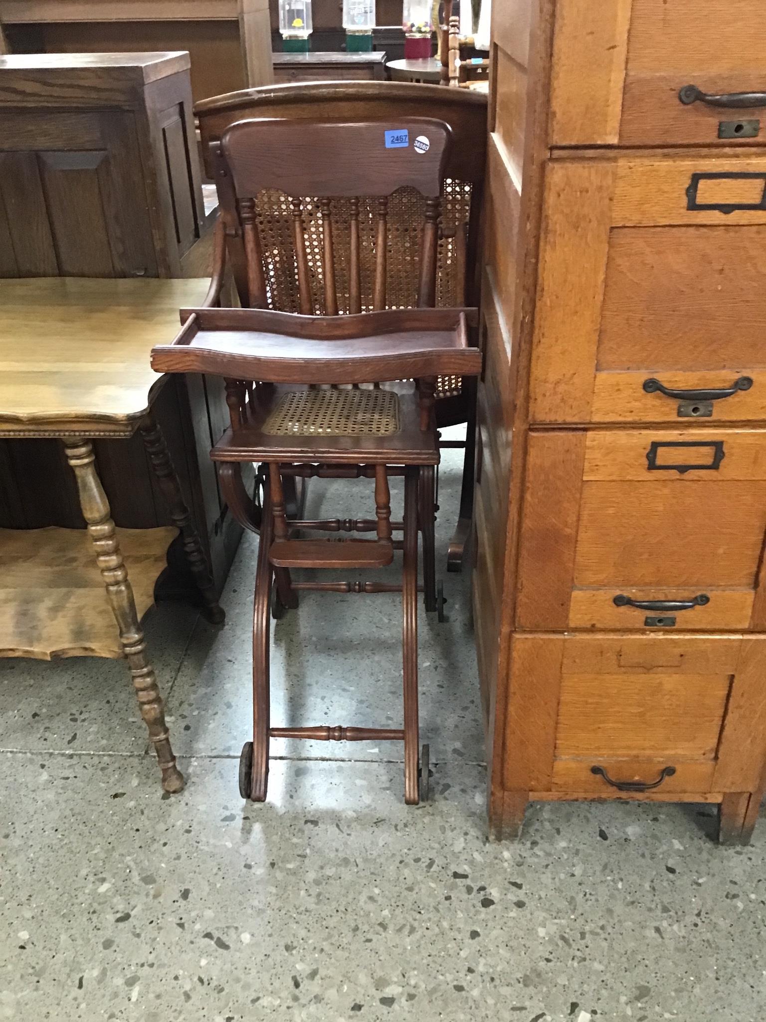 Antique high chair (1 of 1)