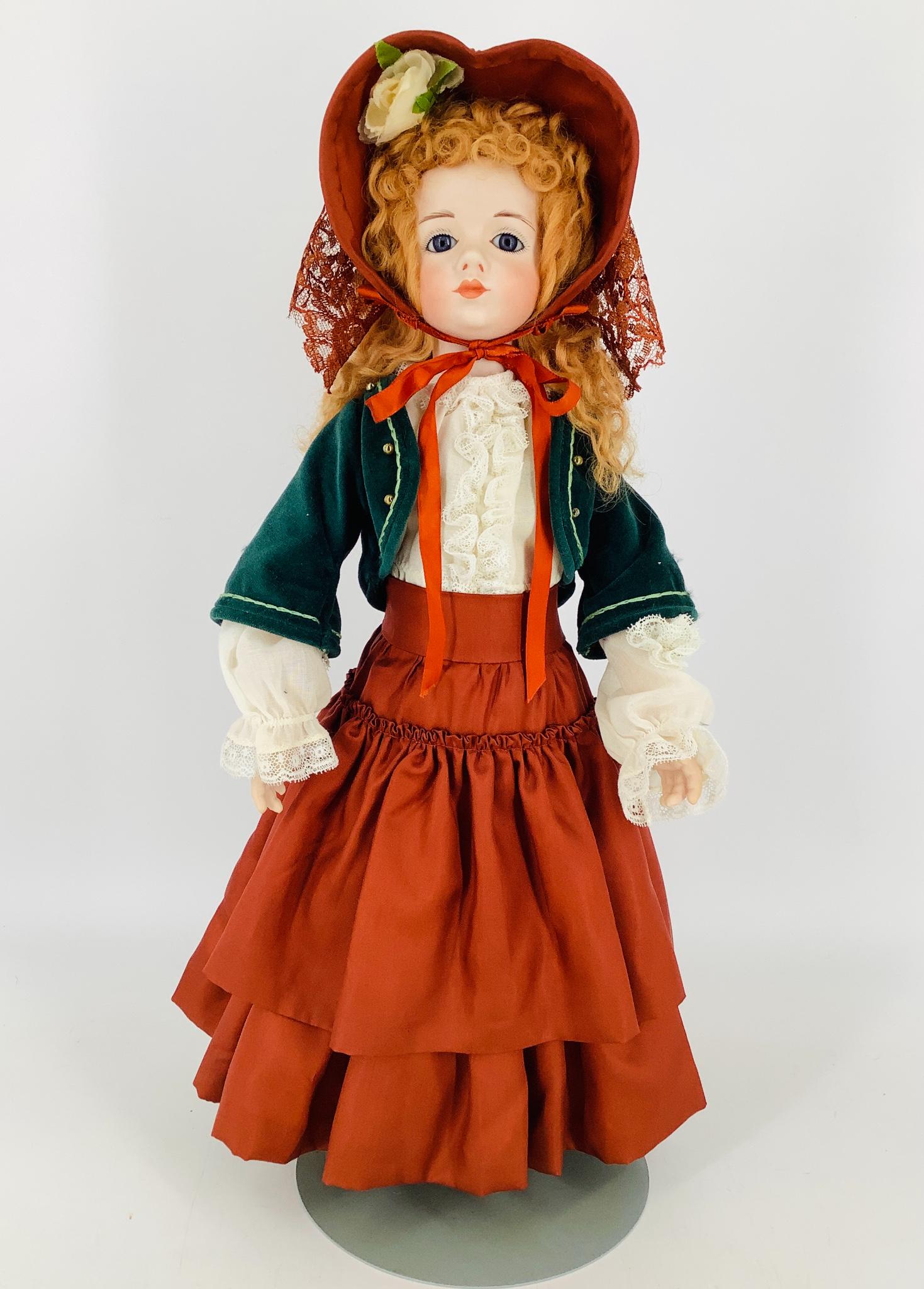 Reproduction A. Marque bisque socket head girl by Alan (1 of 3)