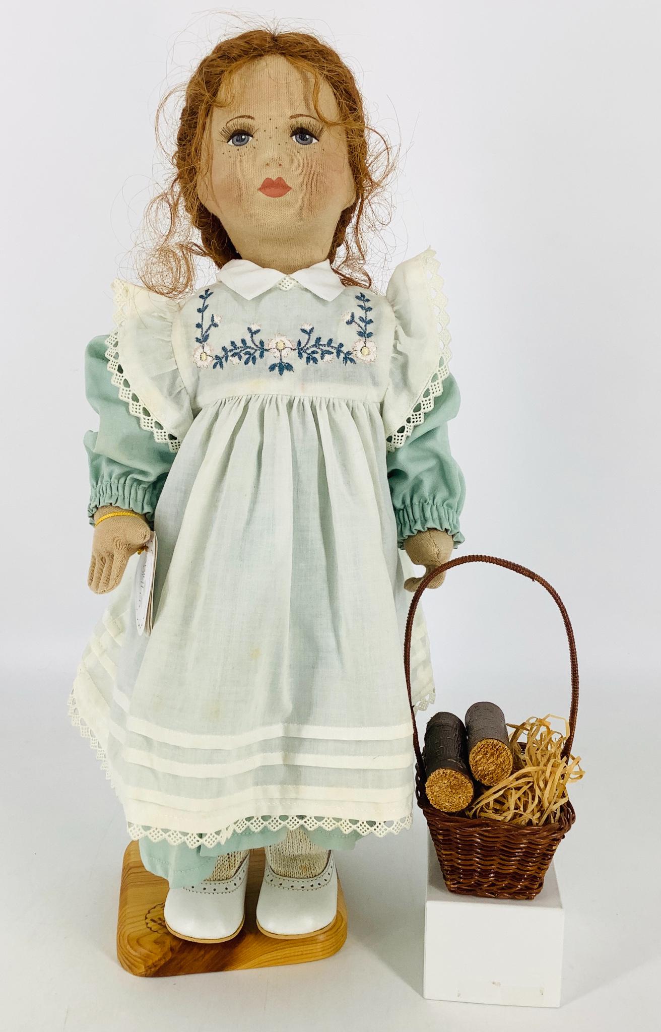 All cloth "Goose Girl" by German artist Karin Heller. (1 of 3)