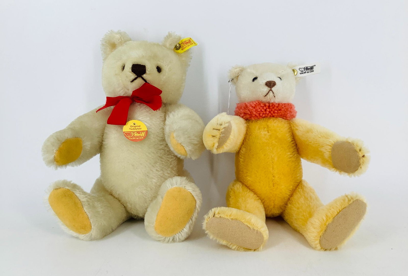 Pair of Steiff Teddy Bears including 12" Limited (1 of 1)