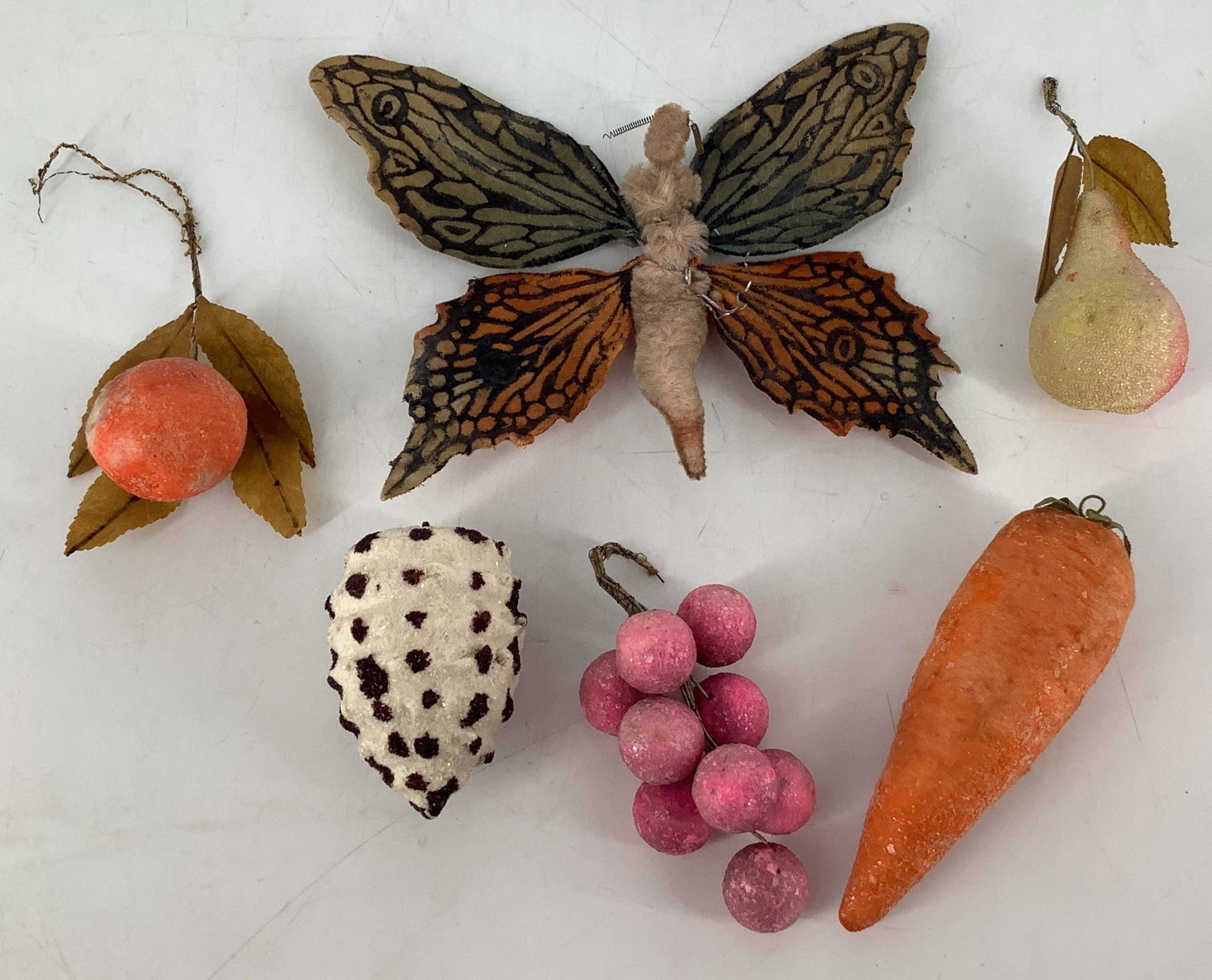 Vintage ornaments including fantastic butterfly w/ (1 of 2)