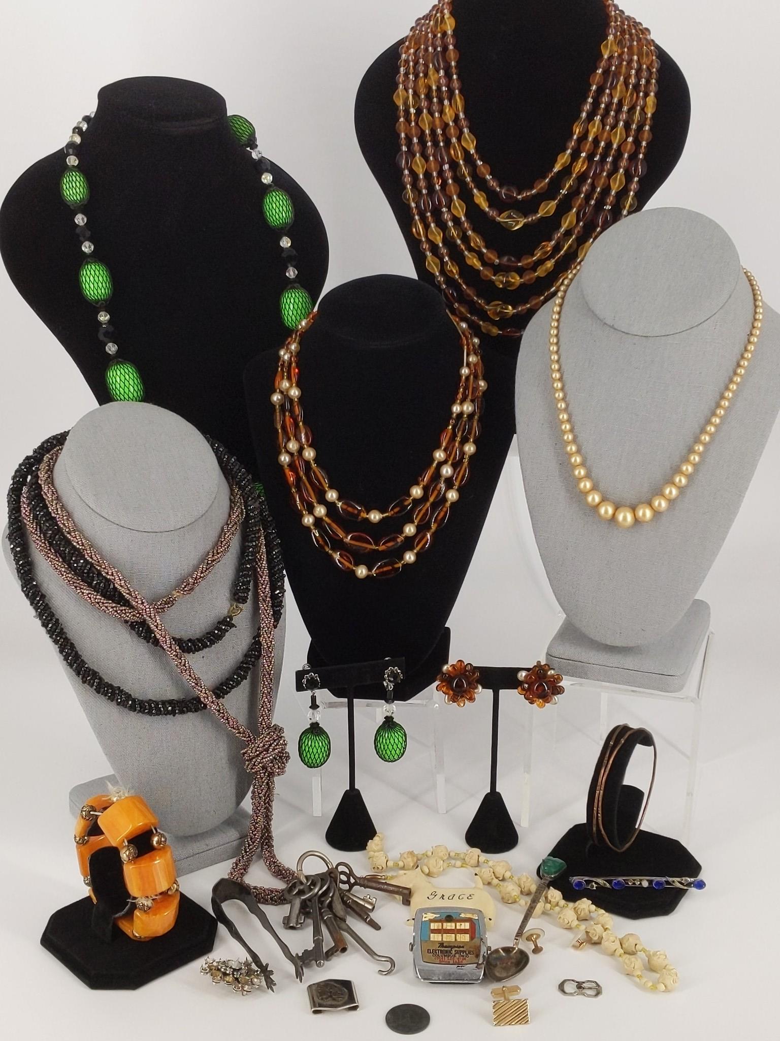 Lot of Assorted Costume and Fashion Jewelry + (1 of 9)