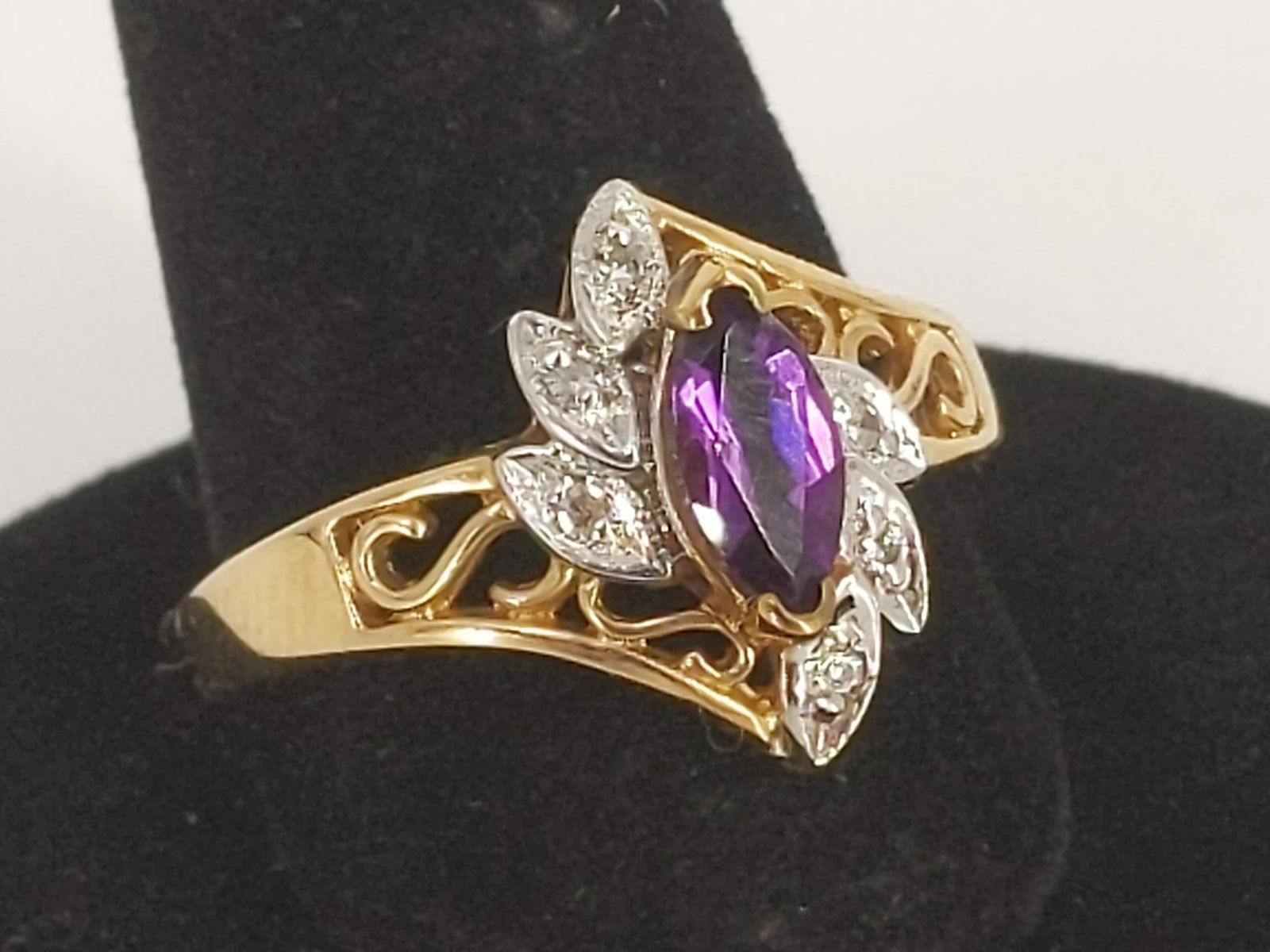 Gold and Gemstone Ring (1 of 3)