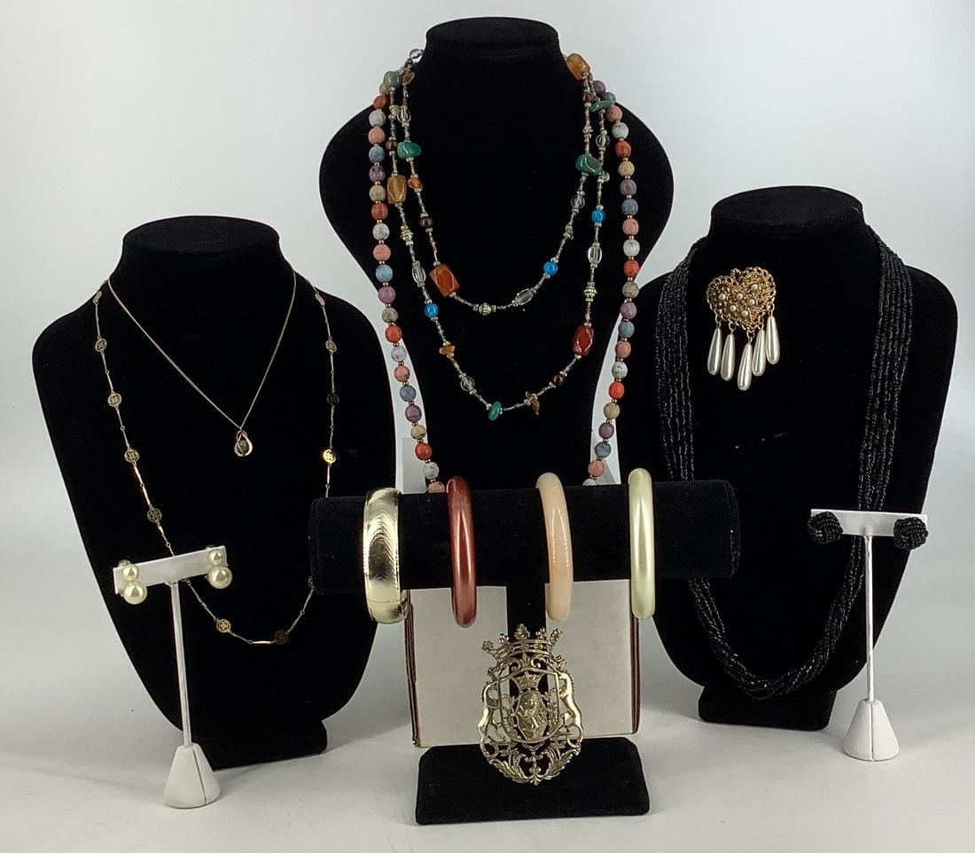 Lot of Assorted Fashion and Costume Jewelry + (1 of 14)