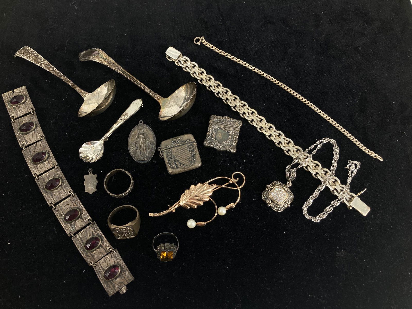 Sterling Silver and Coin Silver Jewelry and Accessories (1 of 4)