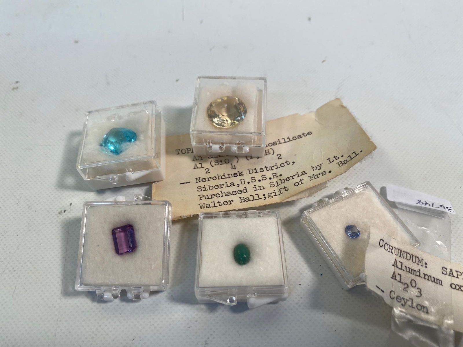 Five Loose Gemstones (1 of 4)