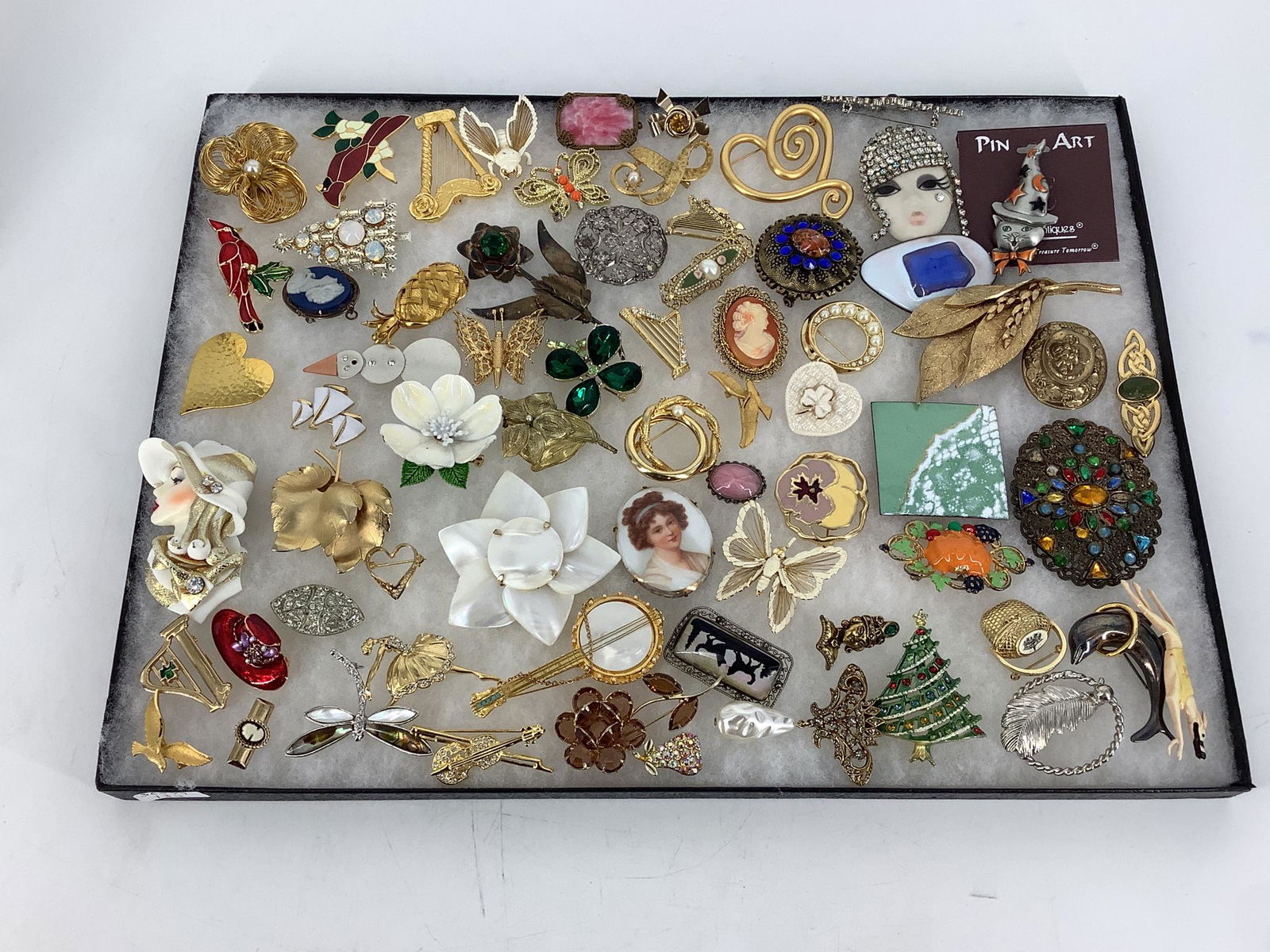 Lot of Assorted Vintage - Modern Pins (1 of 2)