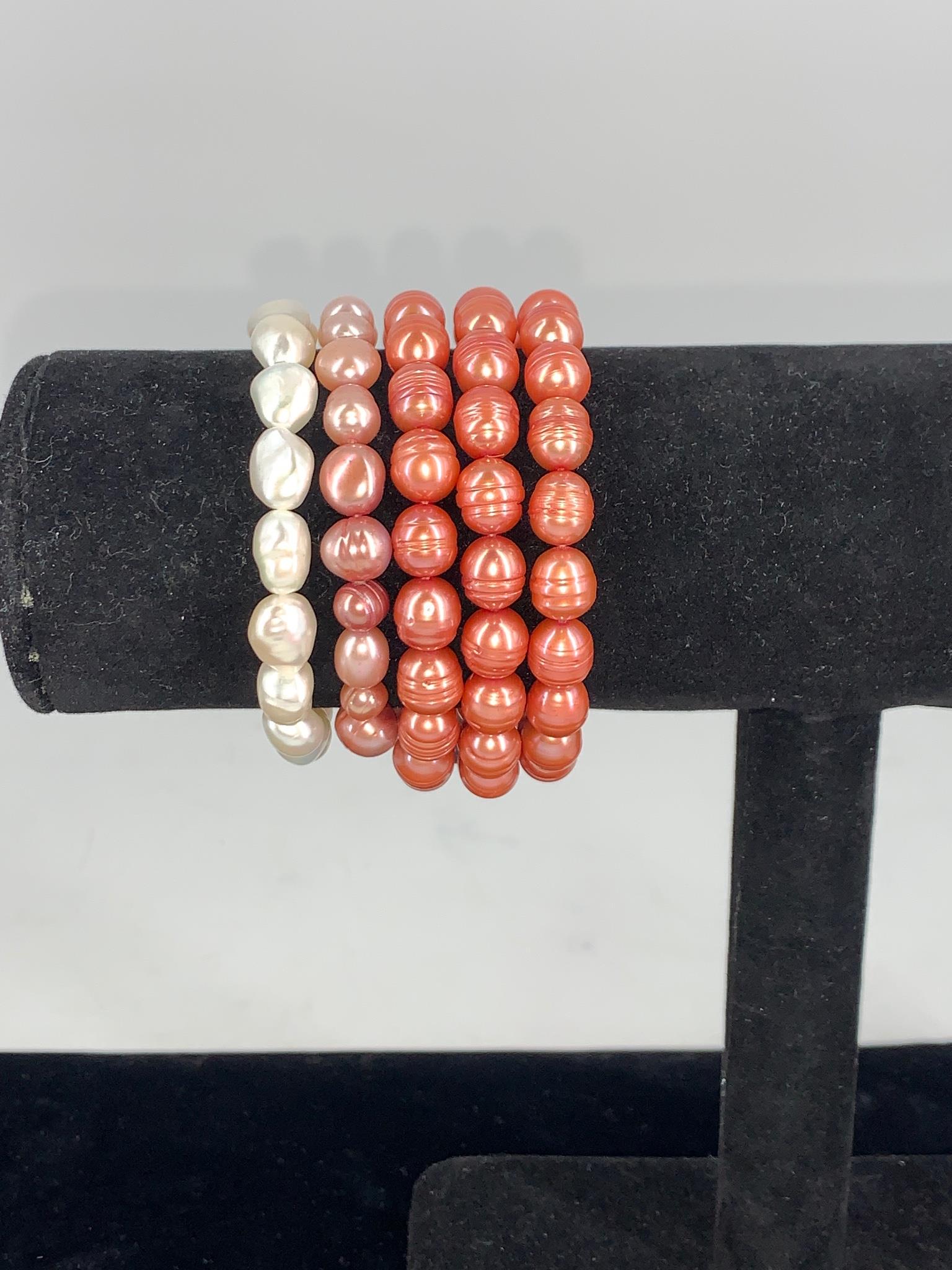 Honora Pearl Stretch Band Bracelets (1 of 2)