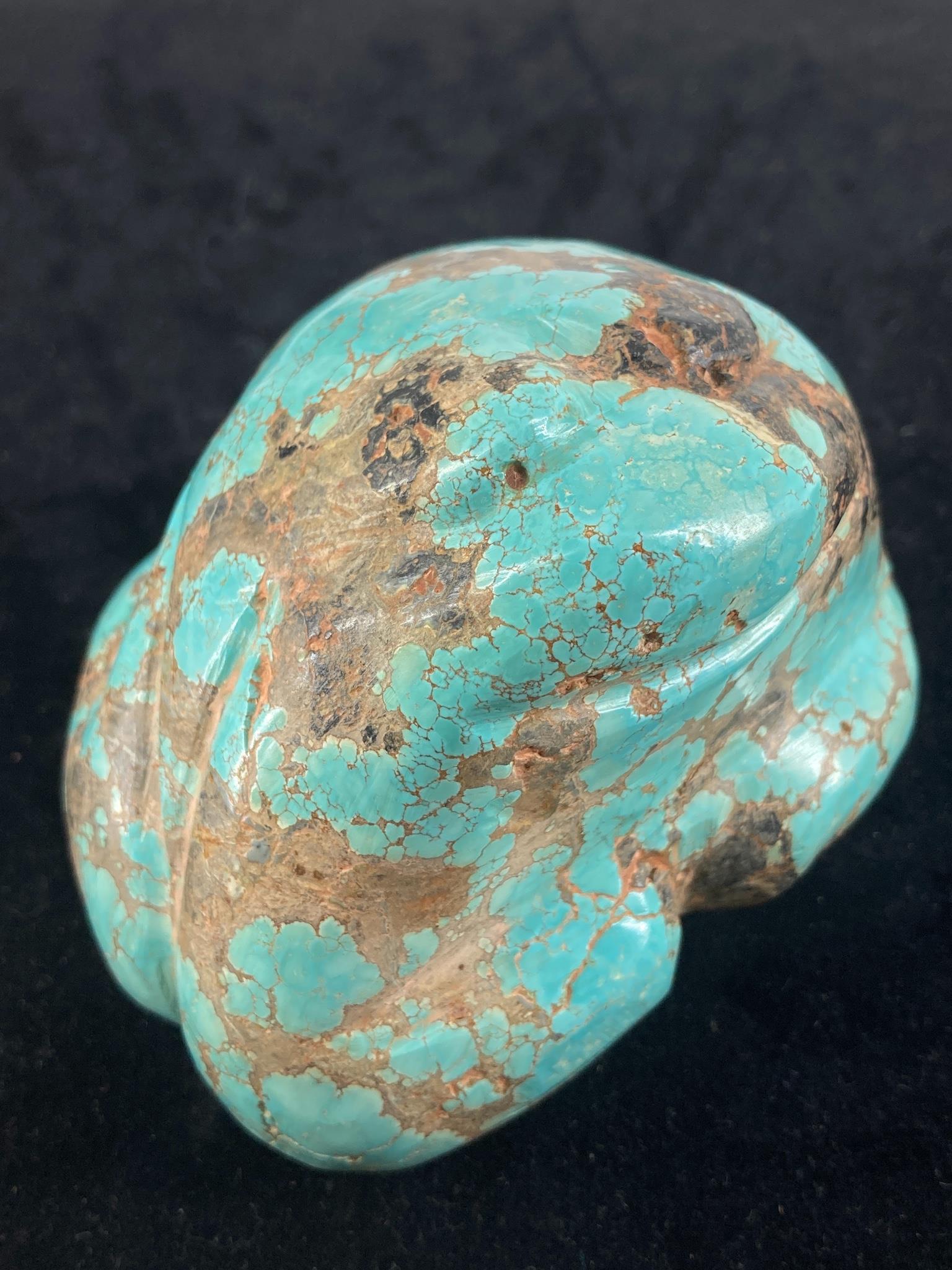 Fashioned Natural Turquoise Stone (1 of 2)