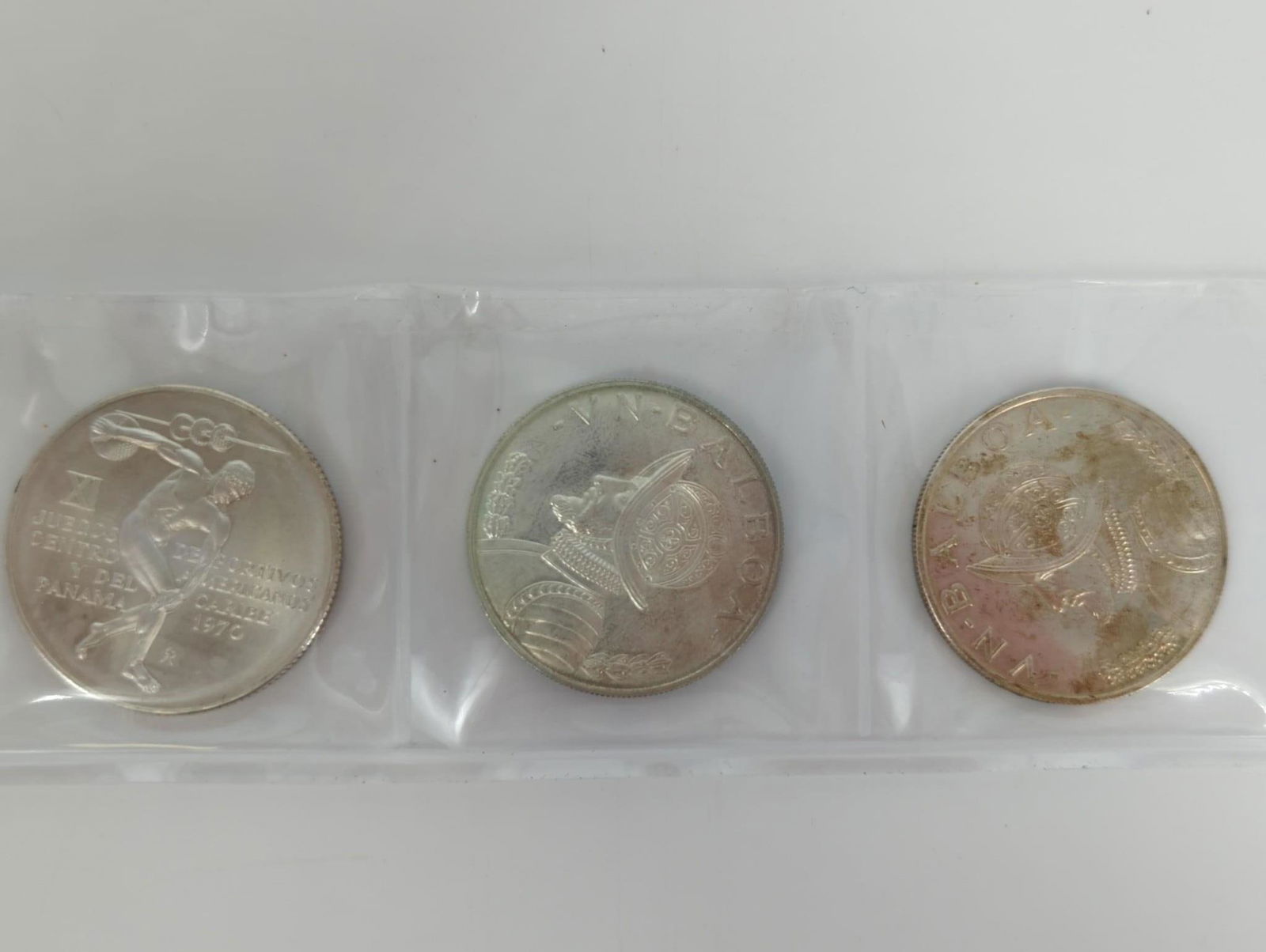 Three Panamanian Silver Coins (1 of 8)