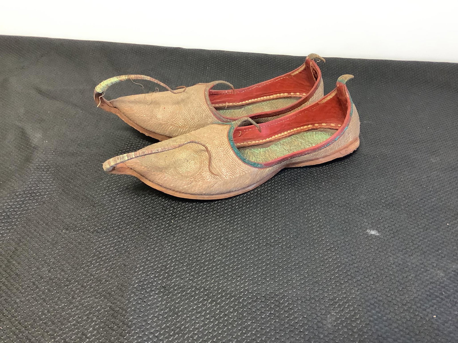 Pair of Middle Eastern women's shoes., This lot is from (1 of 1)