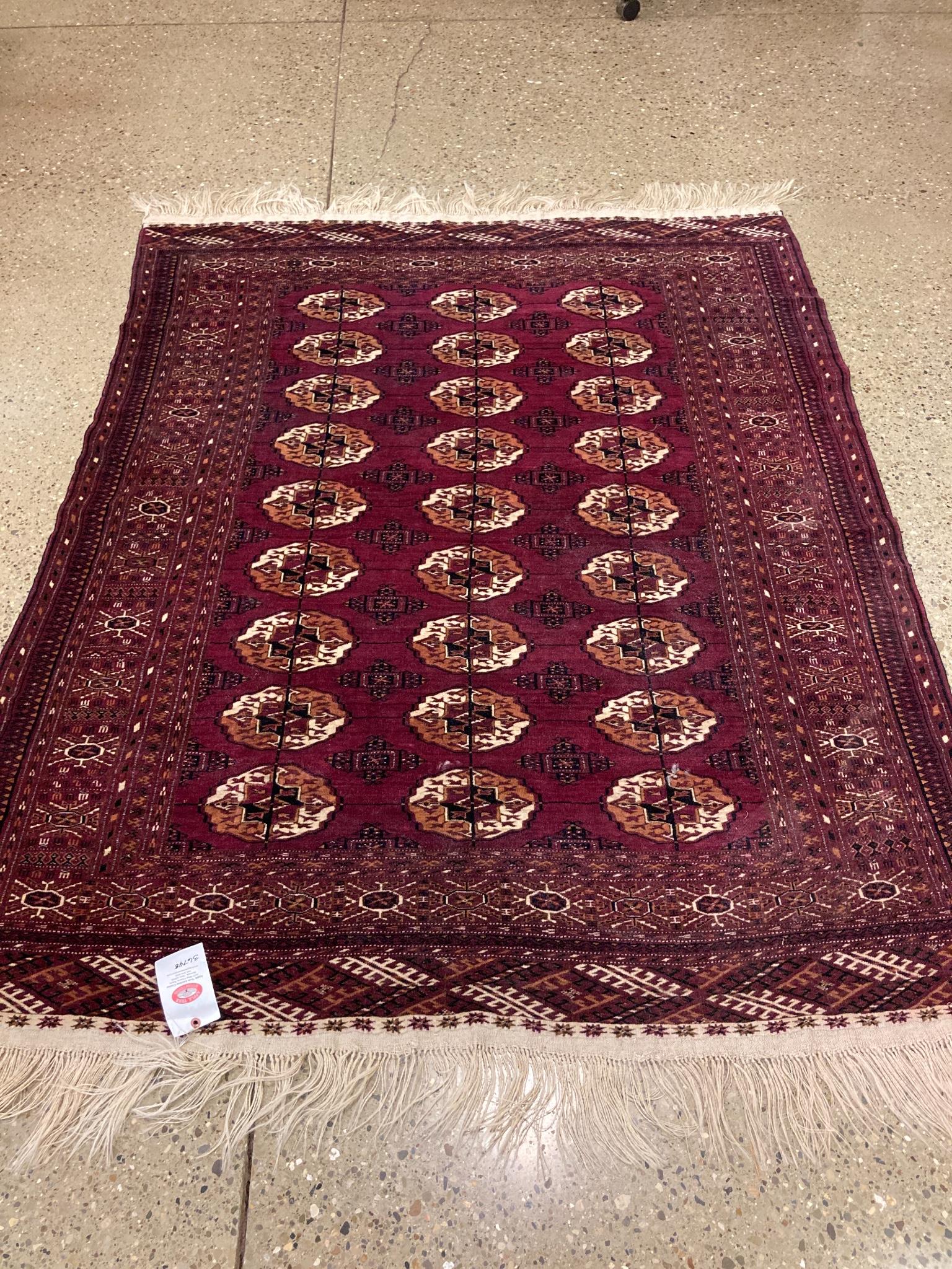 Oriental rug turkoman, 5'3" x 6'9. (1 of 1)