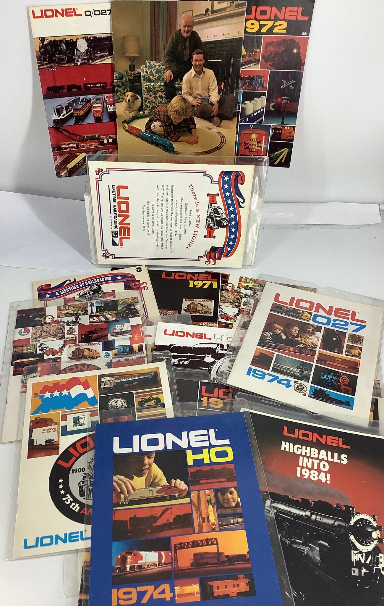 Lionel postwar catalogs from the 70â€™s, approximately (1 of 1)