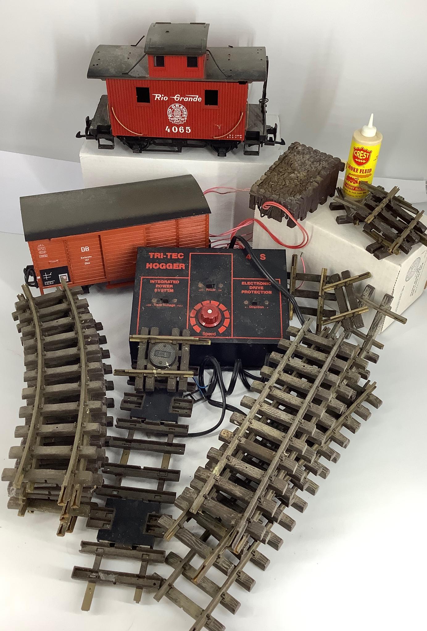 Box of miscellaneous LGB including 12 pieces of (1 of 2)