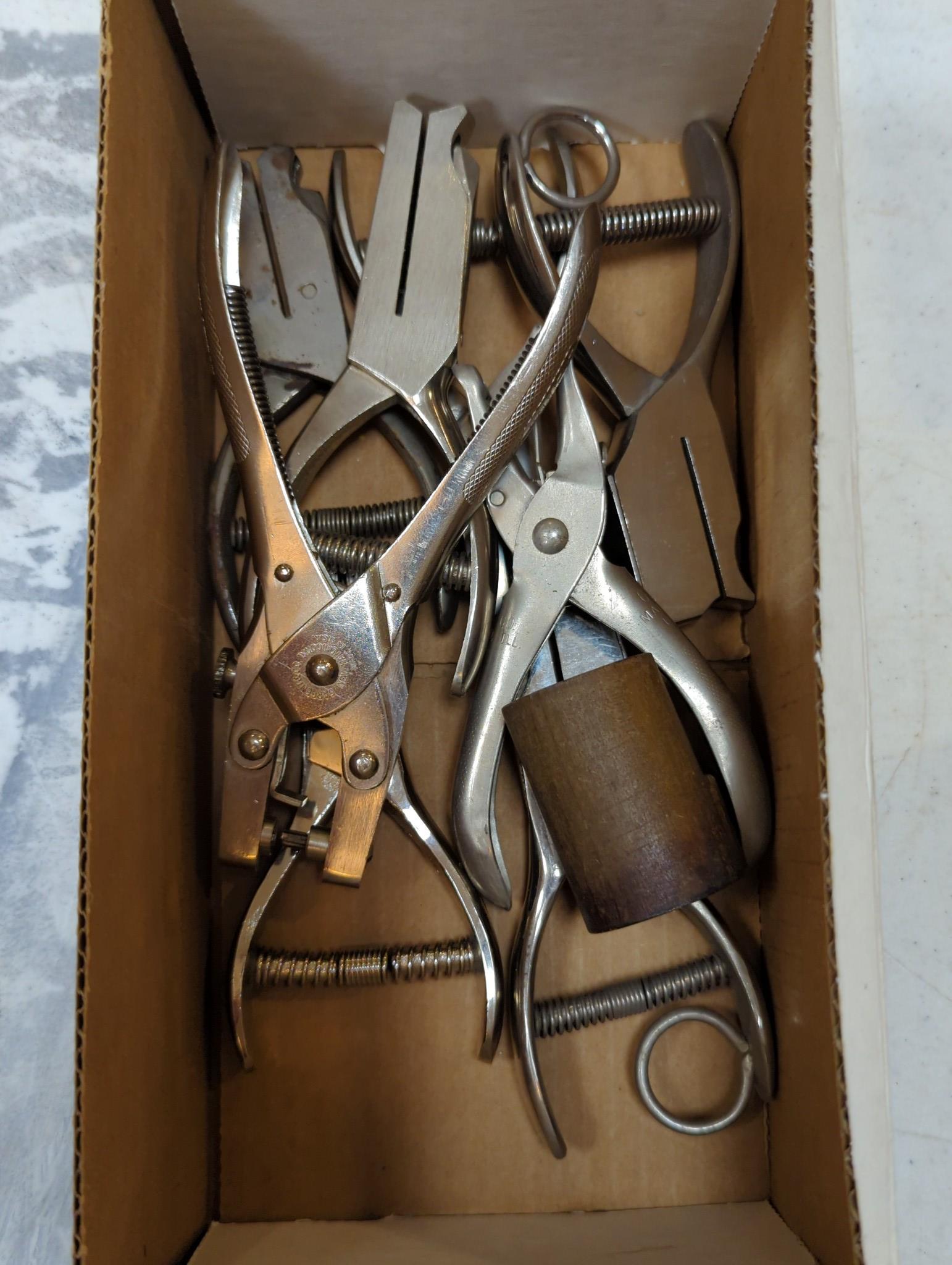 Lot of railroad ticket punchers: Lot of railroad ticket punchers