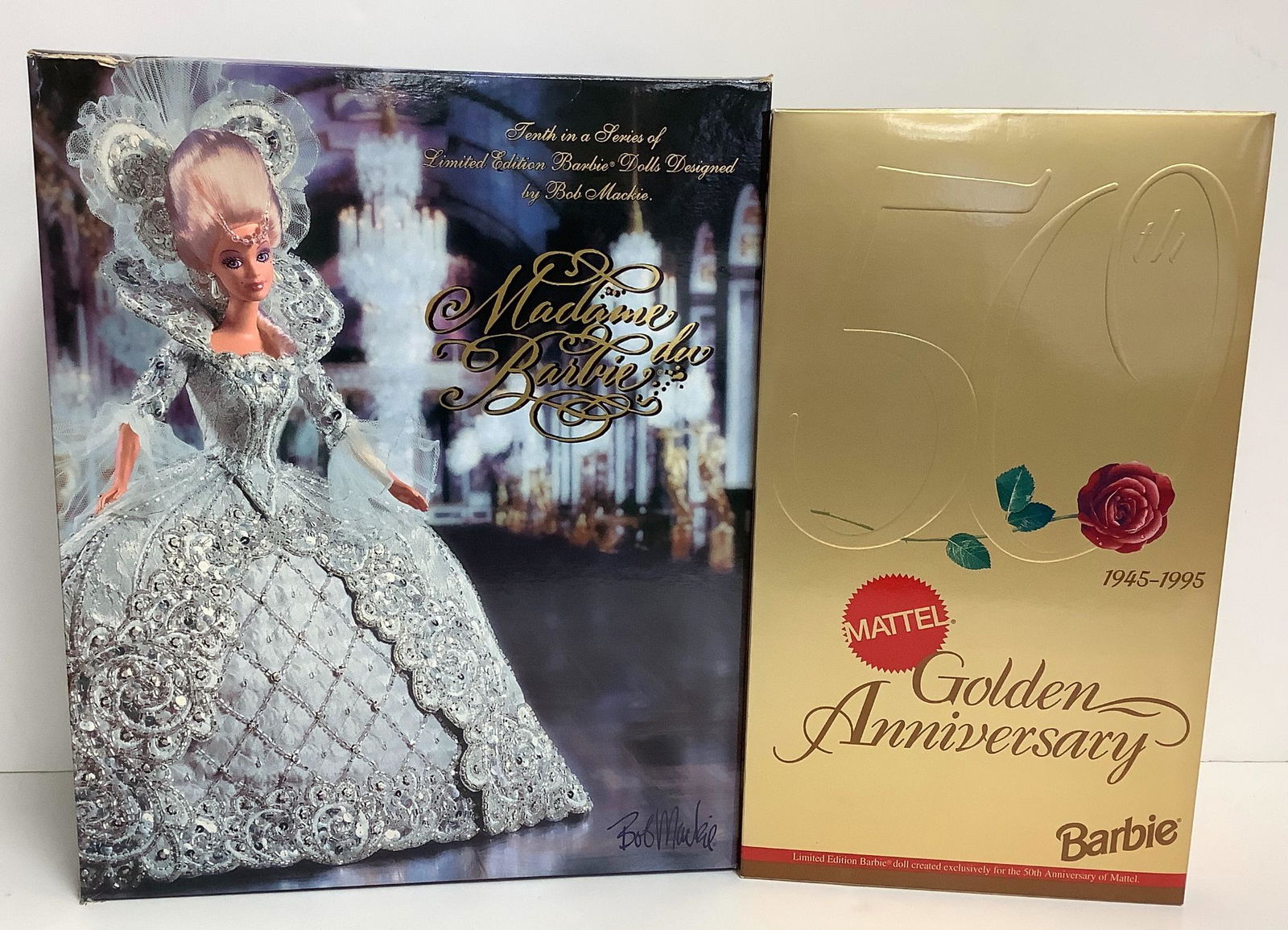 Lot of 2 Barbie's including Bob Mackie Madame du Barbie (1 of 1)