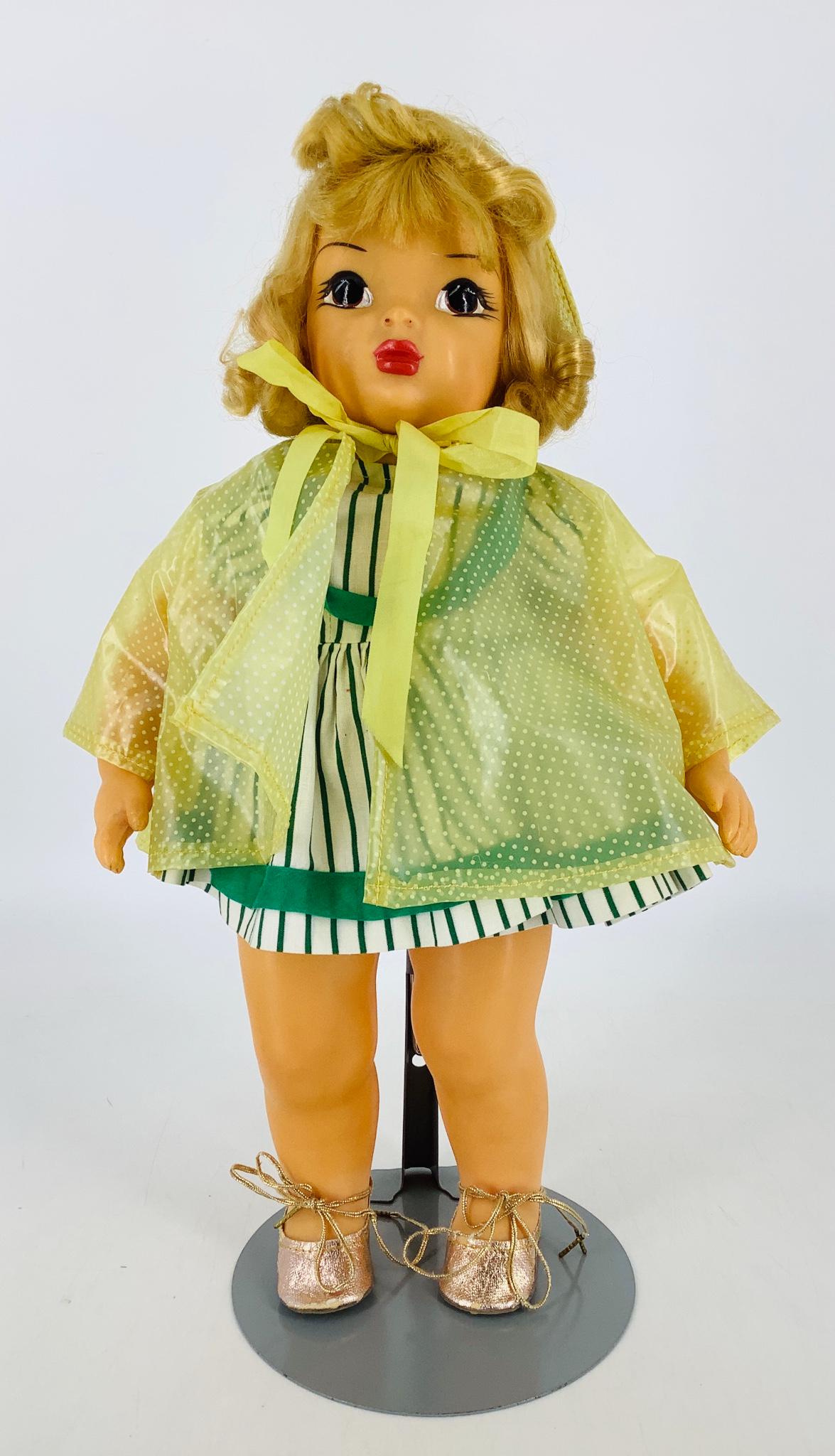 Terri Lee doll. 16" with blonde wig, molded and painted (1 of 3)