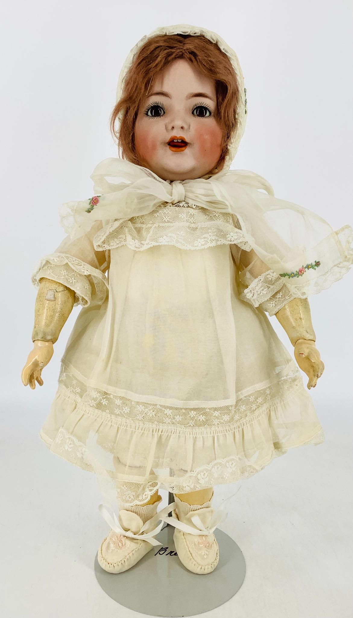 K&R Simon & Halbig 126 bisque socket head character (1 of 5)