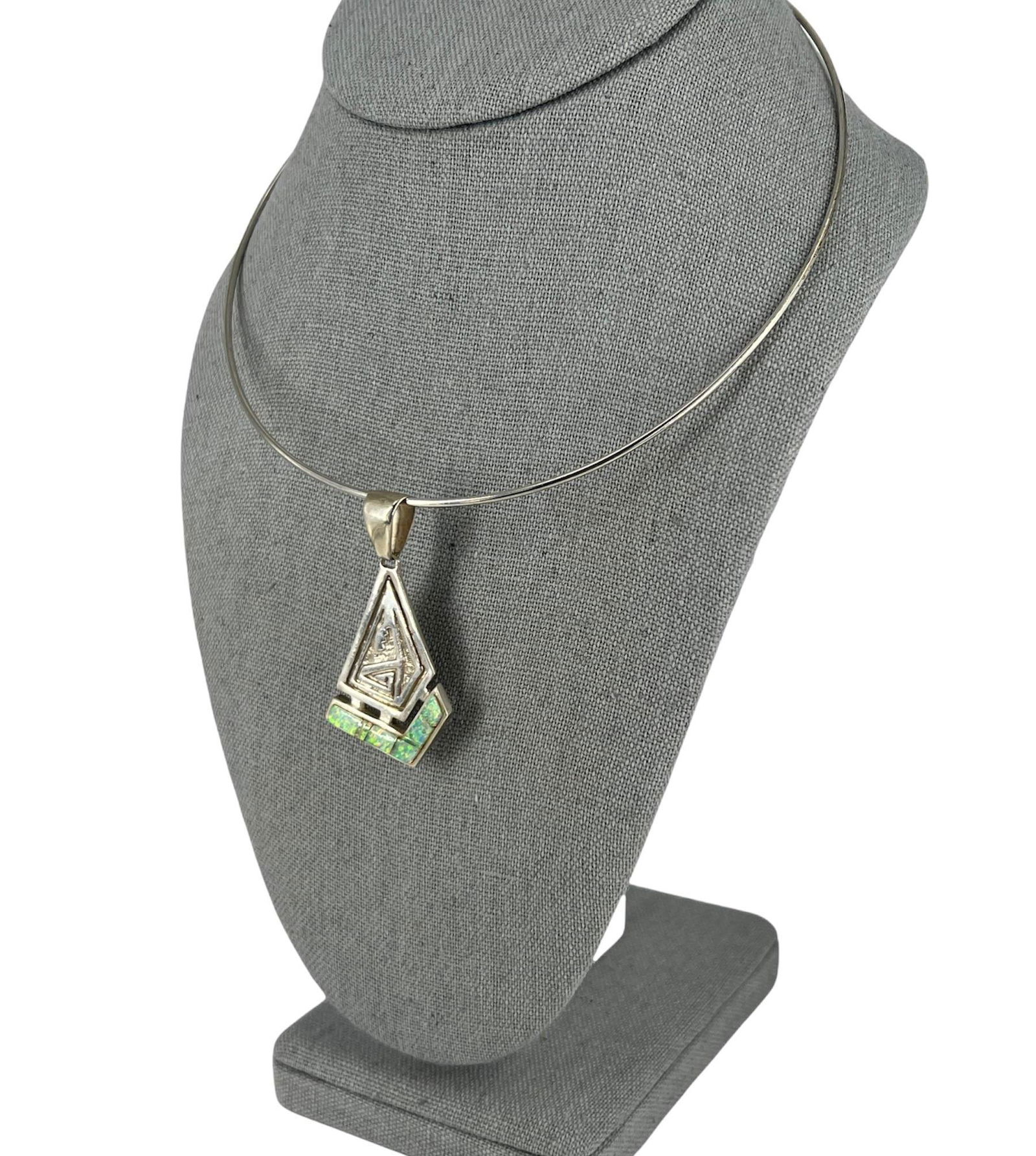 Sterling Silver Southwestern Style Neckalce (1 of 3)