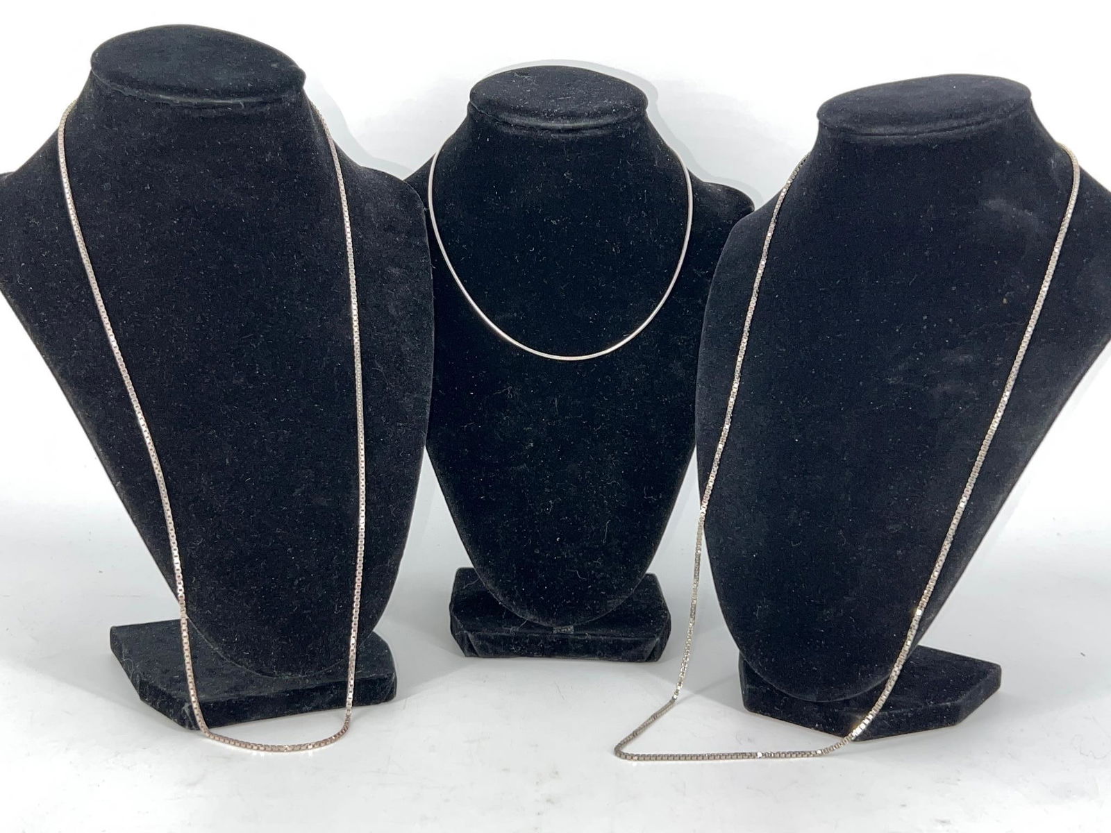 Three Sterling Silver Chains (1 of 1)