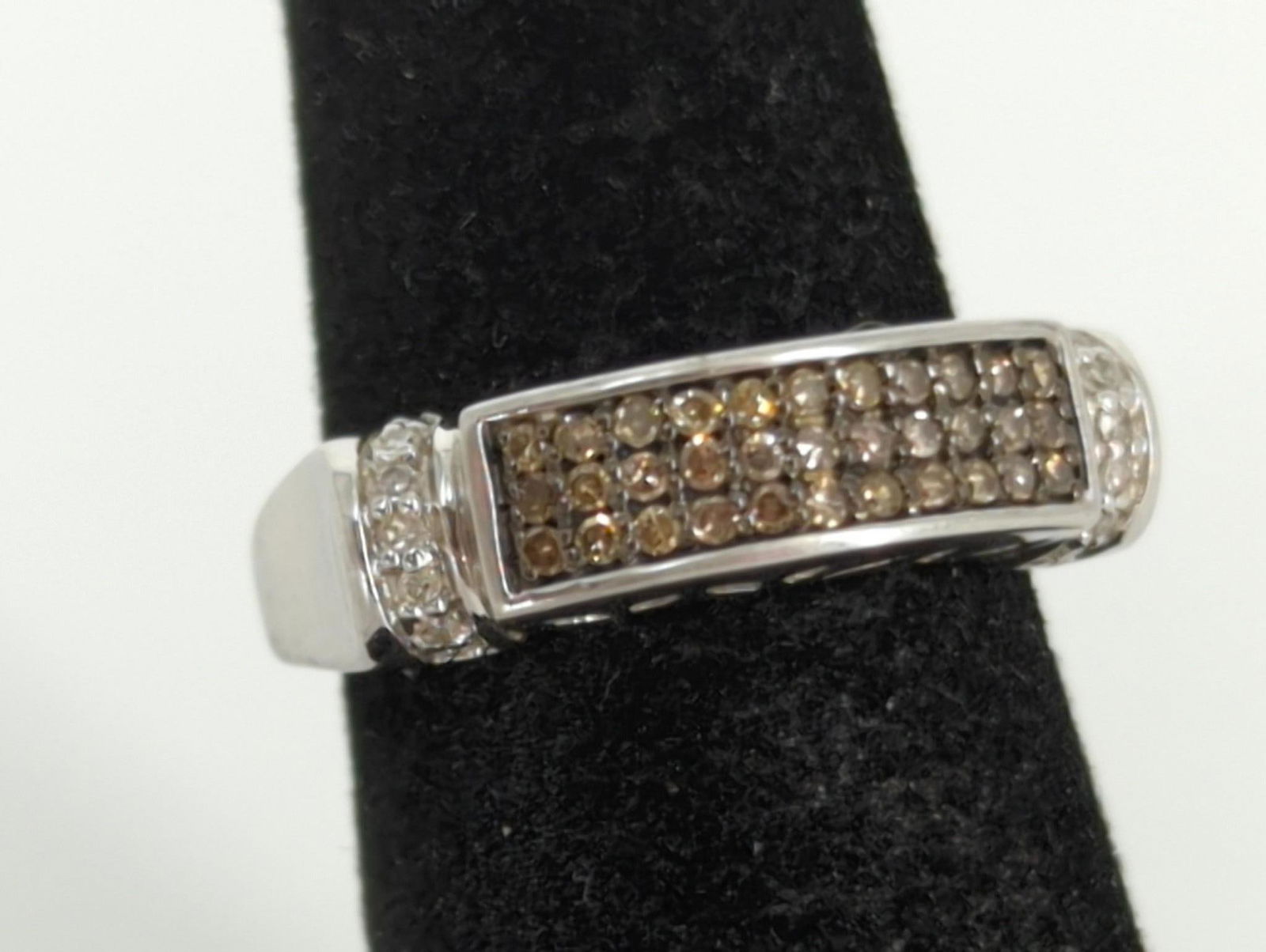 Sterling Silver & Diamond Ring (1 of 4)
