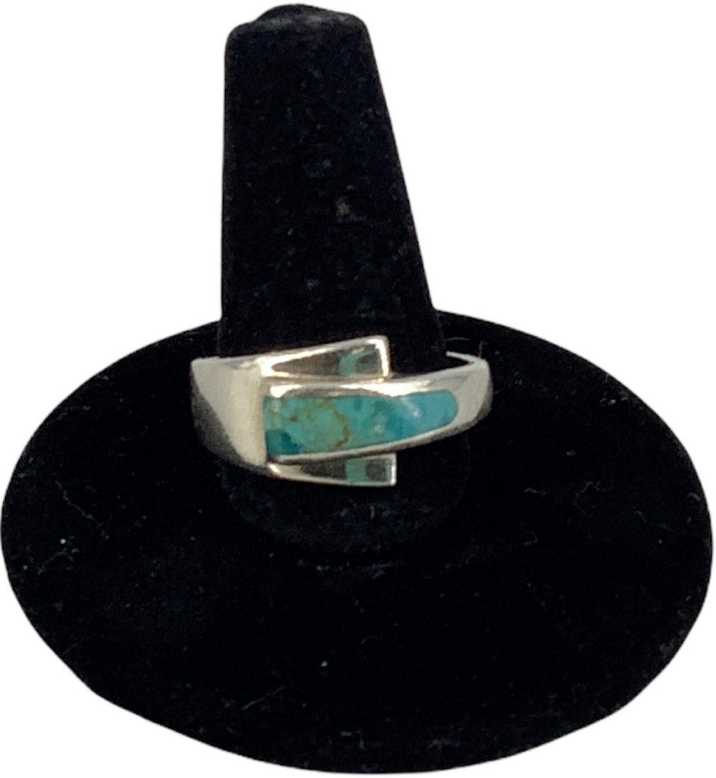 Sterling Silver Southwestern Style Ring (1 of 5)